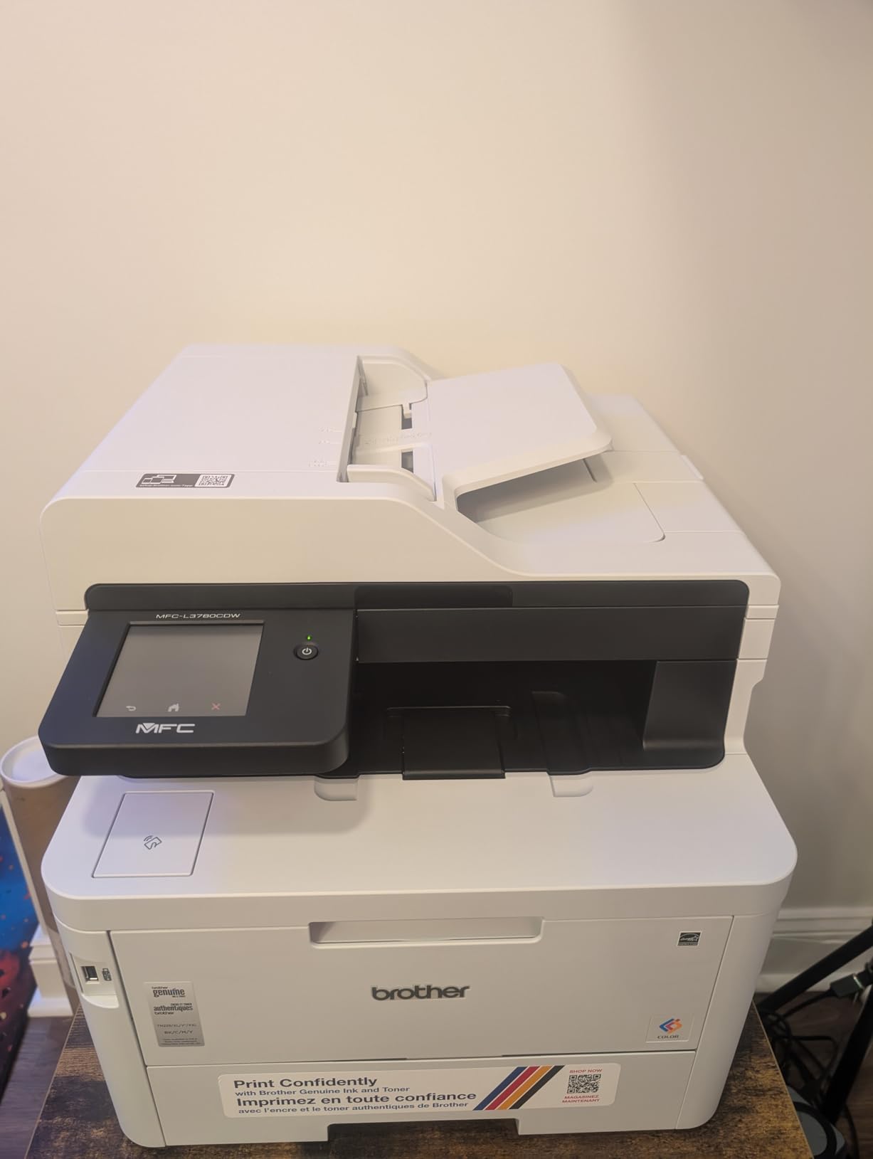 Brother MFC-L3780CDW Wireless Digital Color All-in-One Printer customer photo 1