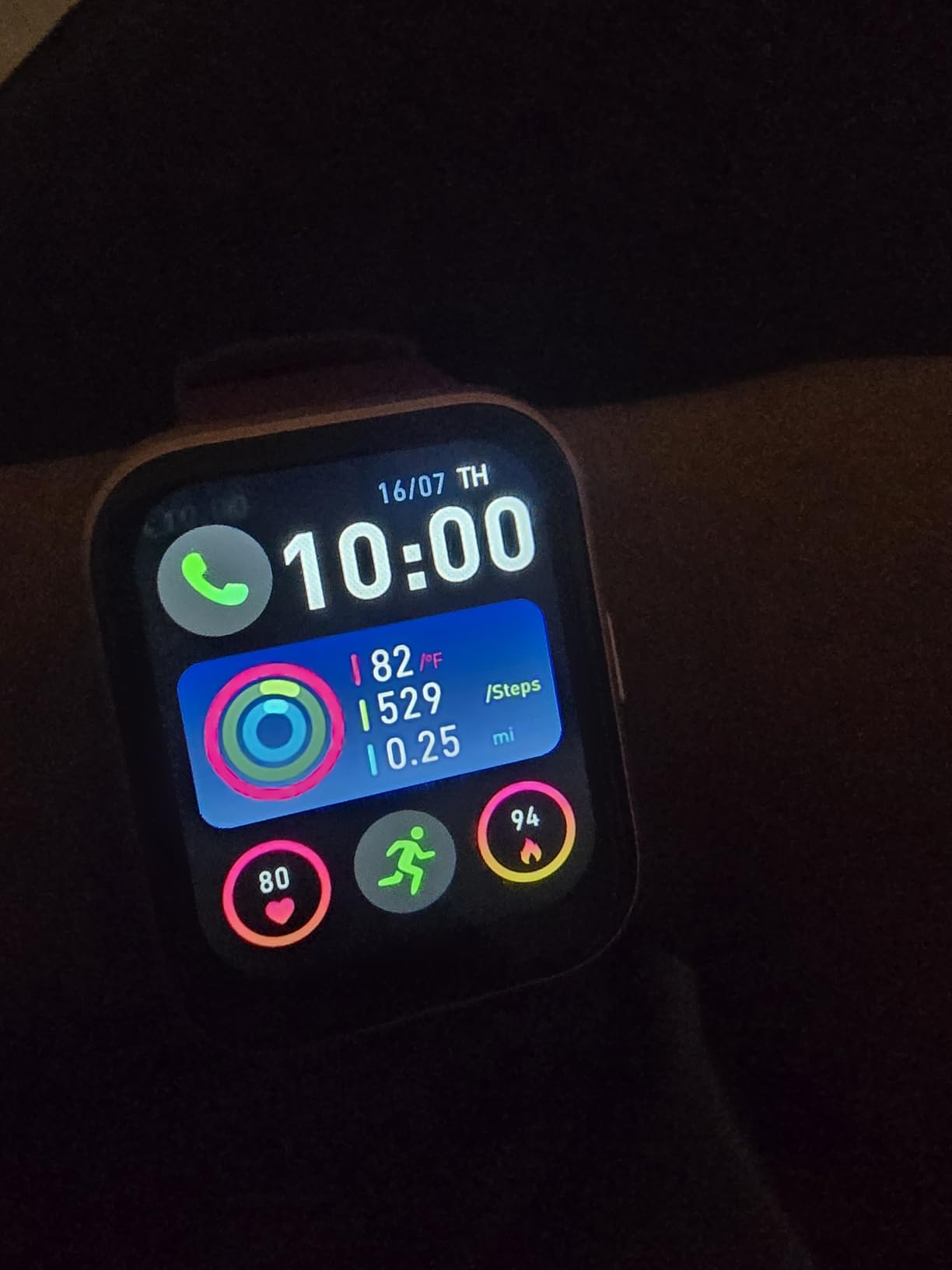 Smart Watches for Women, Smart Watch for Android Phones & iPhone, Fitness Watches for Women with Alexa, Call & Notification Alerts, Tracks Heart Rate/Sleep Smartwatches (Dark Purlple, 1.8 inches) customer photo 2