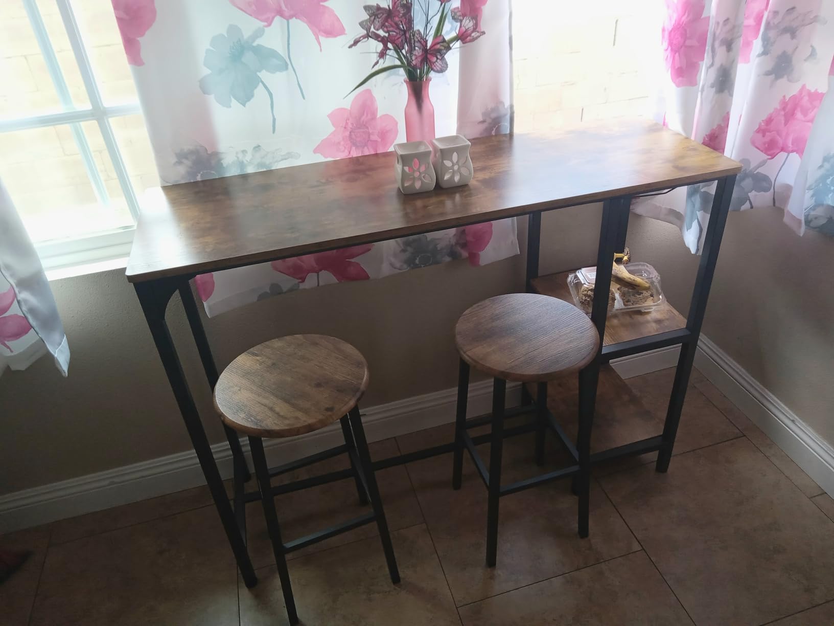 Qsun 3-Piece Bar Table Set for 2 customer photo 2