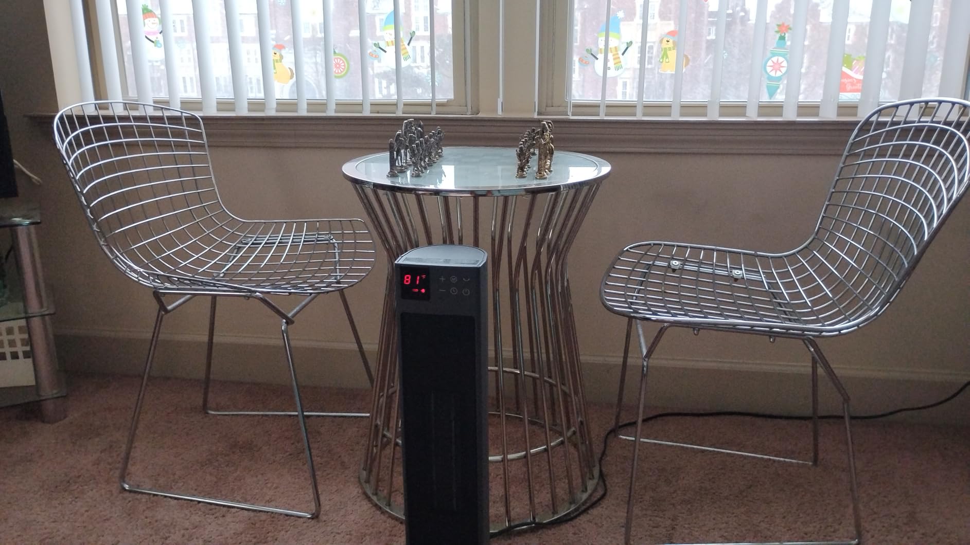 PELONIS Oscillating Ceramic Tower Indoor Space Heater for Home with Oscillation, Programmable Thermostat & ECO Mode, 12H Timer & Remote Control, Safety Protection, 23 Inches, 1500W, PHF15RSAPH23 customer photo 2