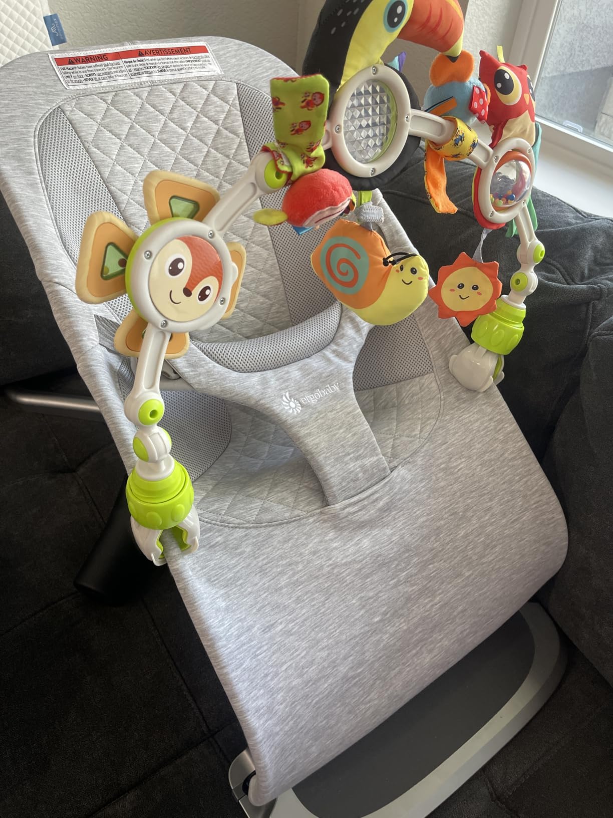 Ergobaby Evolve 3-in-1 Bouncer Seat for Babies and Toddlers 5.5-25 lbs customer photo 1