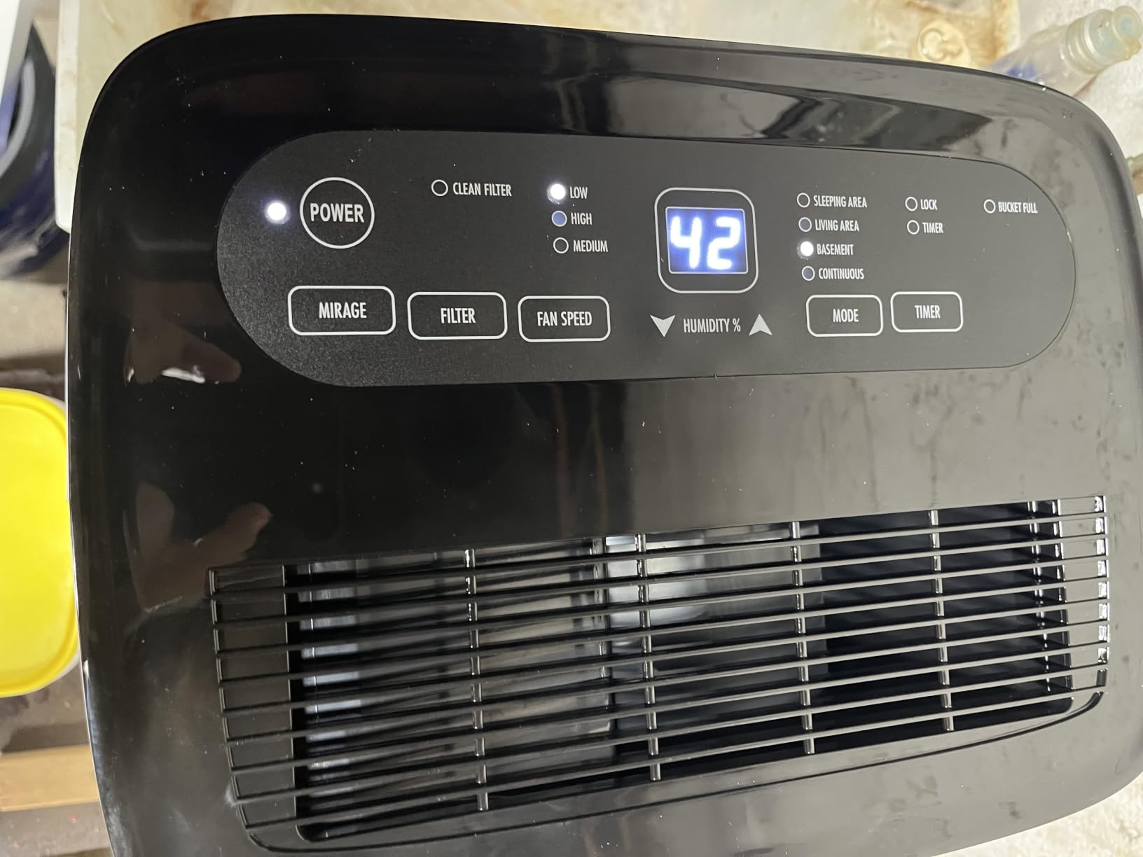 80 Pint Dehumidifier for Basement 5000 Sq. Ft. with Drain Hose, ENERGY STAR customer photo 2