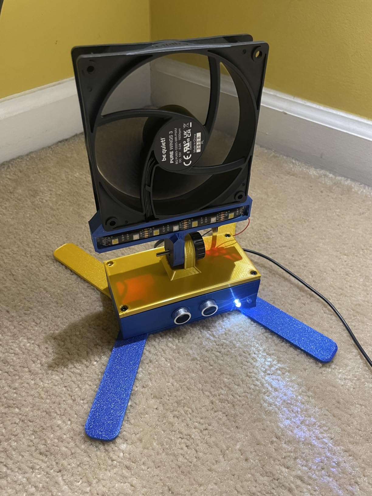 be quiet! Pure Wings 3 120mm Silent PWM Computer Case Fan, Maximum Airflow customer photo 1