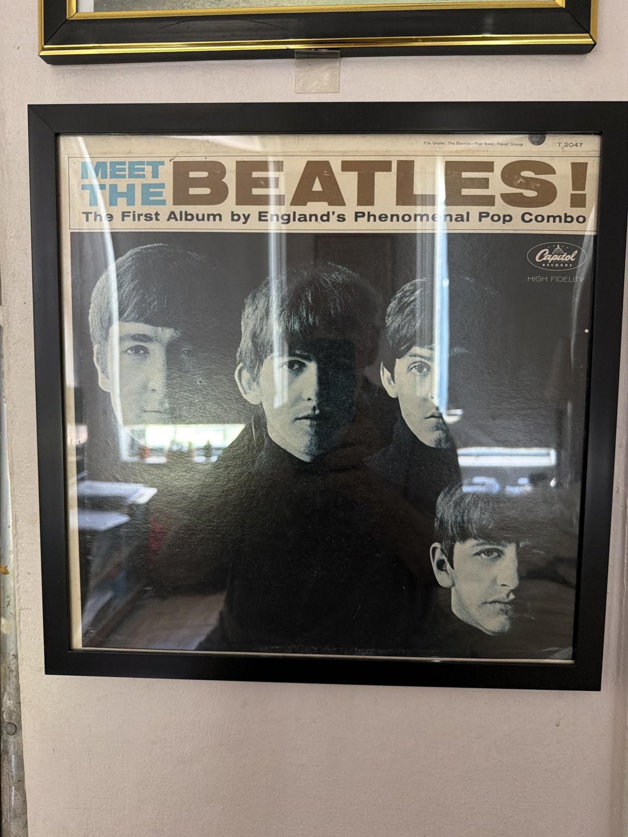 Vinyl Record Frame Display for 12 inch LP with 12.5x12.5 Album Cover customer photo 2