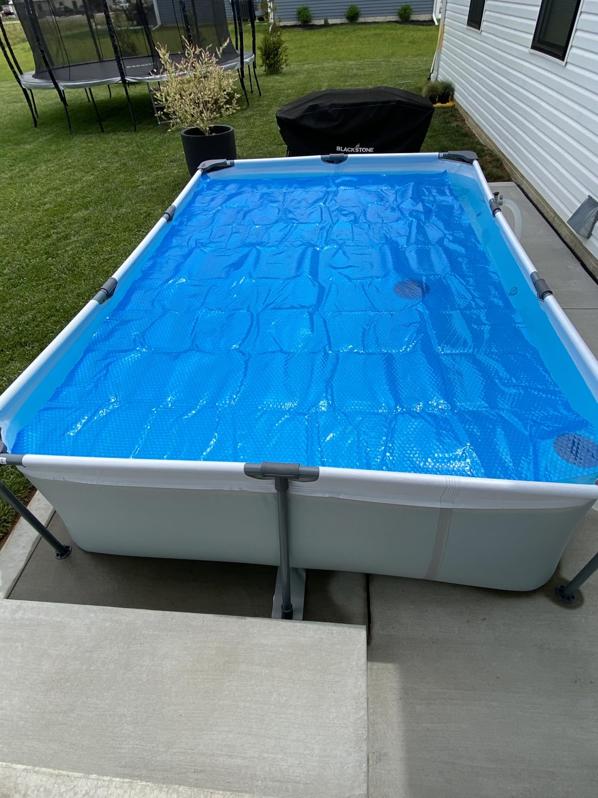 Evoio Solar Bubble Pool Covers for Above/Inground Pools 12 x 24 Ft customer photo 1