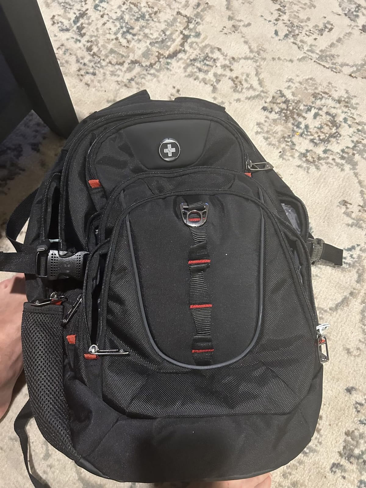 Swissdigital Design Travel Laptop Backpack for Men with USB SD803-12 customer photo 2