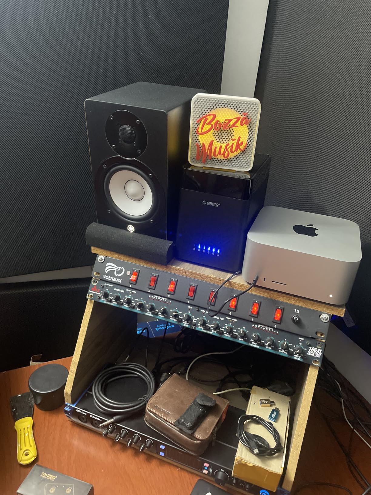 Studio Monitor Isolation Pads Premium Acoustic Foam Elevates Audio Ideal for 5 Inch Speakers Enhanced with Vibredux HD Foam for Superior Isolation customer photo 1