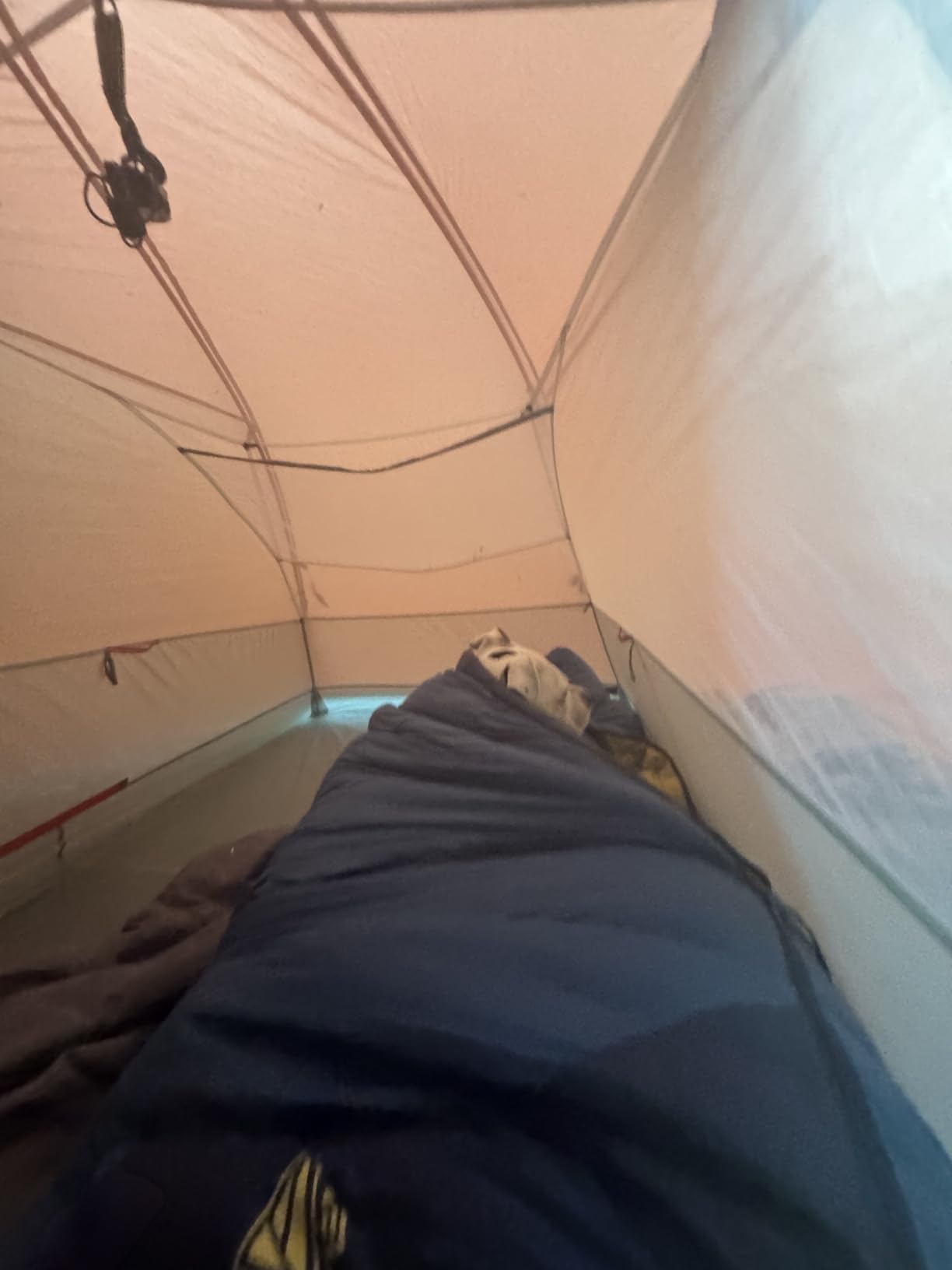 Kelty Cosmic 20 Down Mummy Sleeping Bag for Backpacking, Campers, 550 Fill Power, Recycled Fabrics with PFAS-Free DWR, Designed in Sunny Colorado, customer photo 2