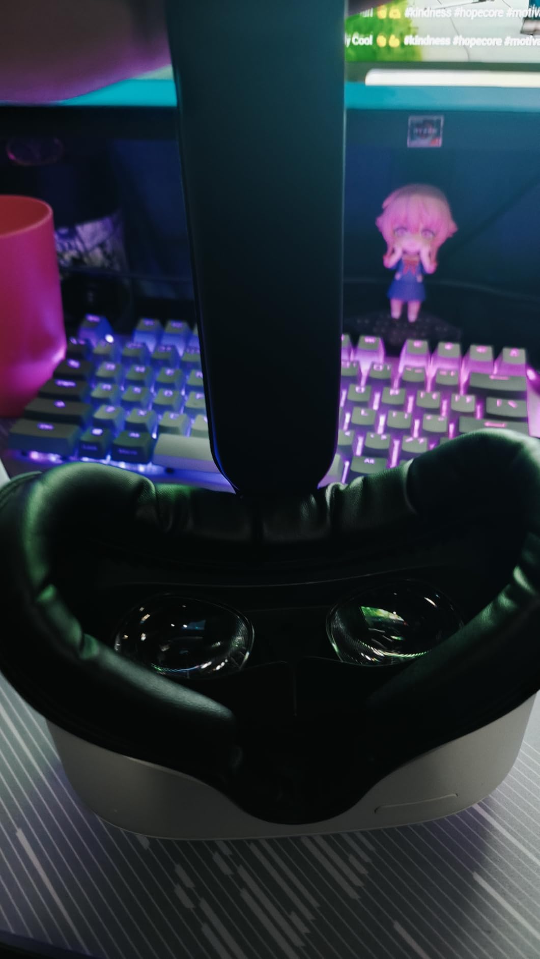 KIWI design Face Cover Pad & Facial Interface for Oculus/Meta Quest 2 customer photo 1