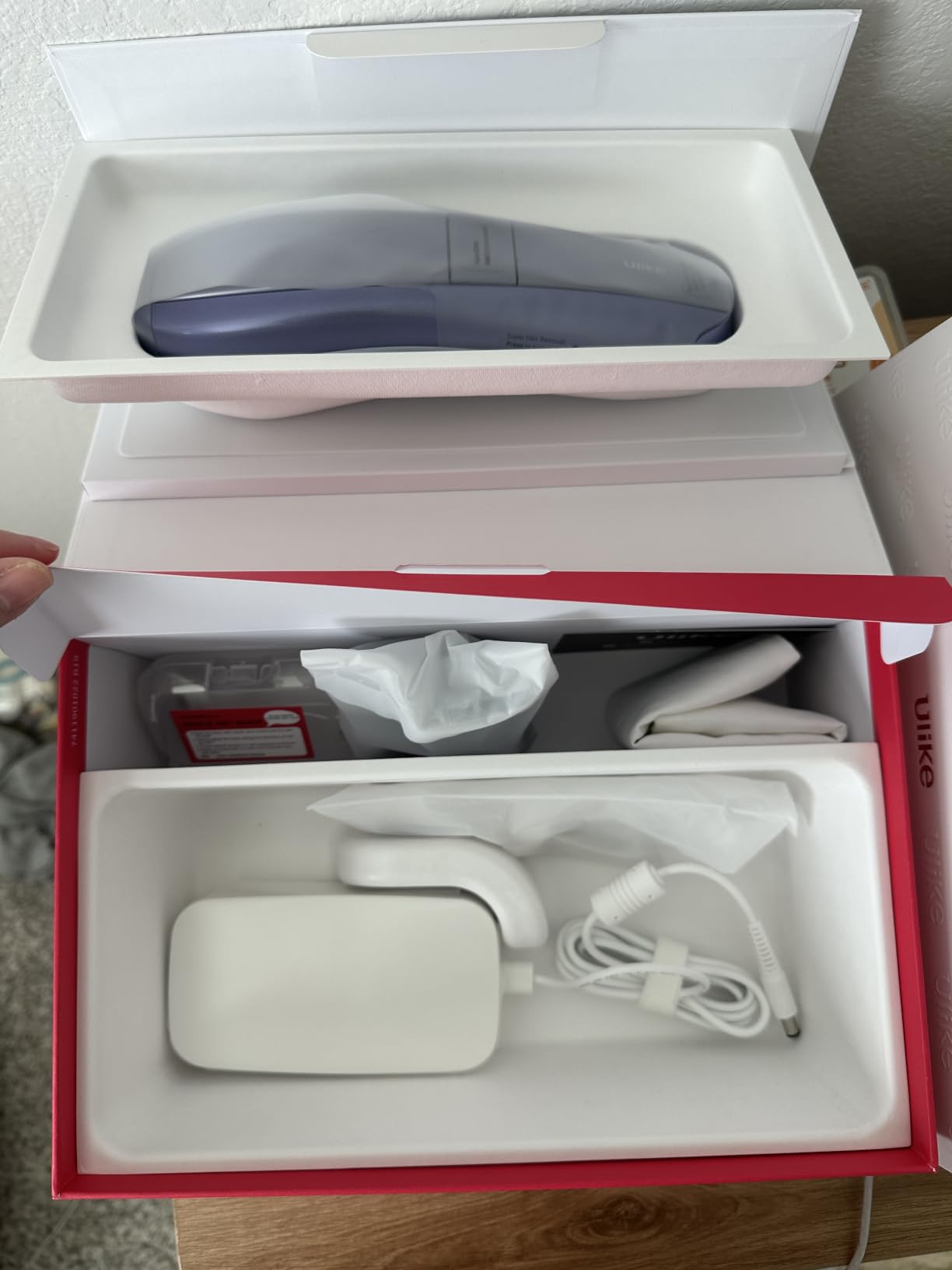 Ulike Laser Hair Removal Device Air 10 Ipl Gift for Women and Men, Ice Cool and Permanent Hair Reduction for Nearly Painless, Dual Lights, Skin Sensor & USHR Mode Hair Removal in 10mins from Home customer photo 2