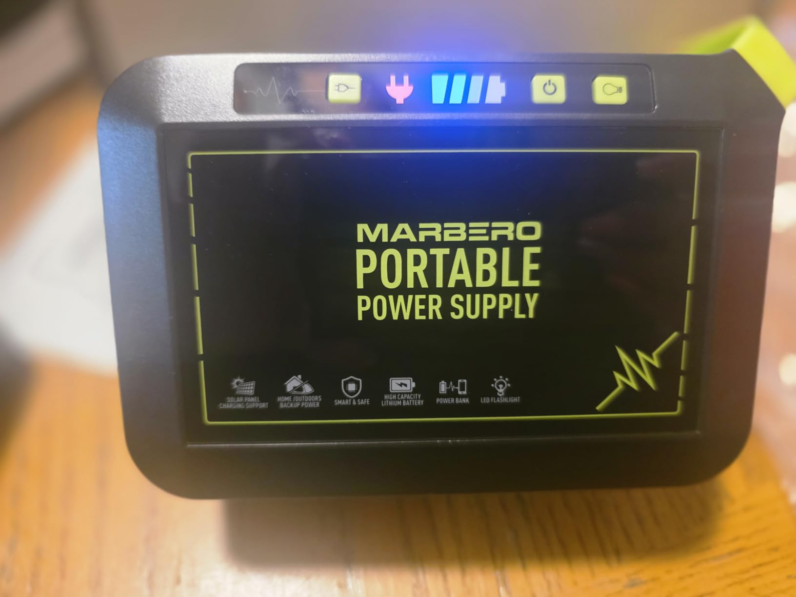 MARBERO 237Wh Solar Generator with Solar Panel Included Portable Power Station 300W Pure Sine Wave with Foldable Solar Panel 60W Set for Camping Outdoor Hiking Fishing Emergency | Solar Powered Generator 375W Surge Portable Power Station Pure Sine Wave 110V for Camping Outdoor Fishing Home Emergency CPAP customer photo 2