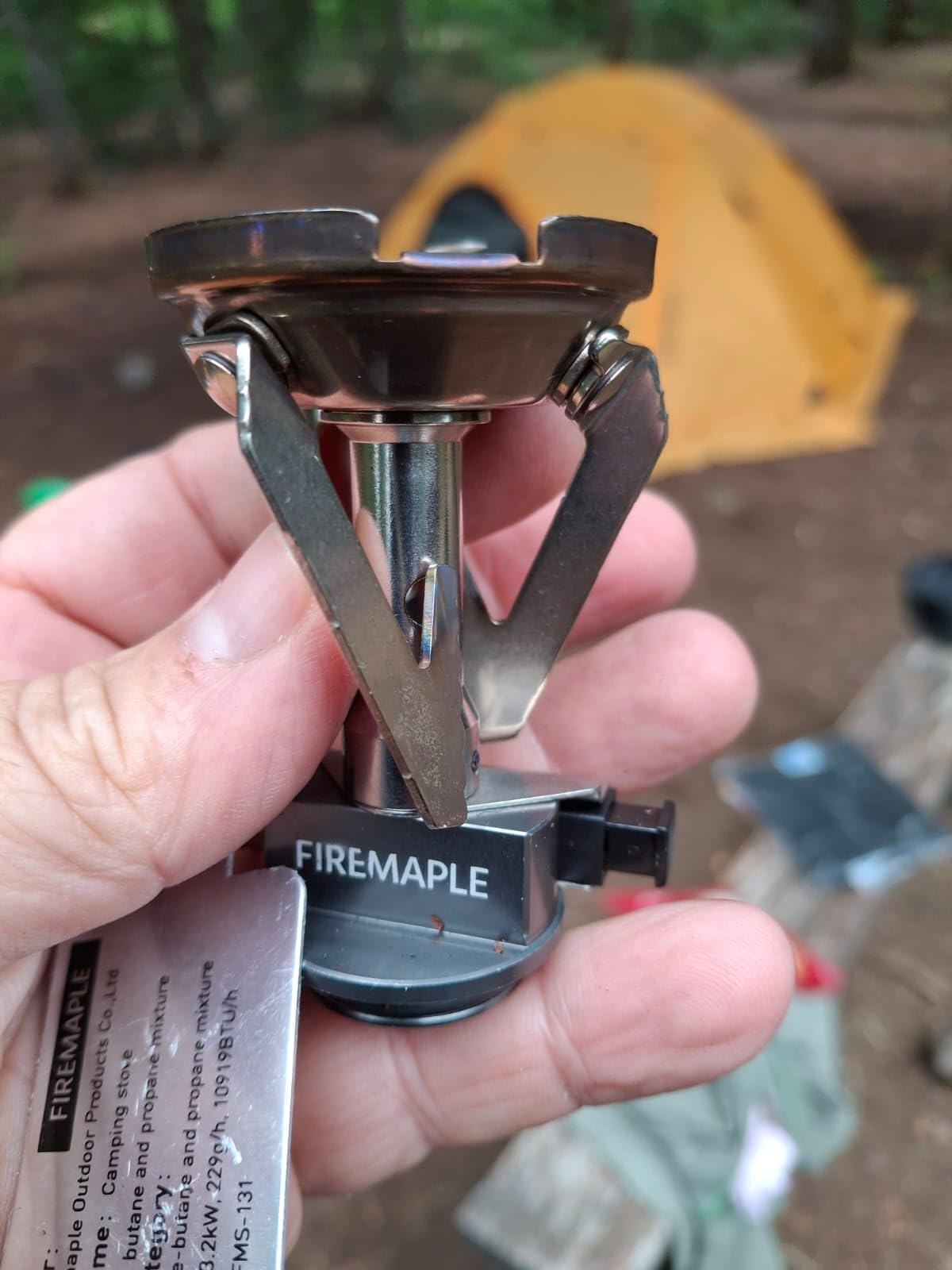 Fire-Maple Greenpeak 1 Camping Stove with Piezo Ignition Portable Gas Stove customer photo 2