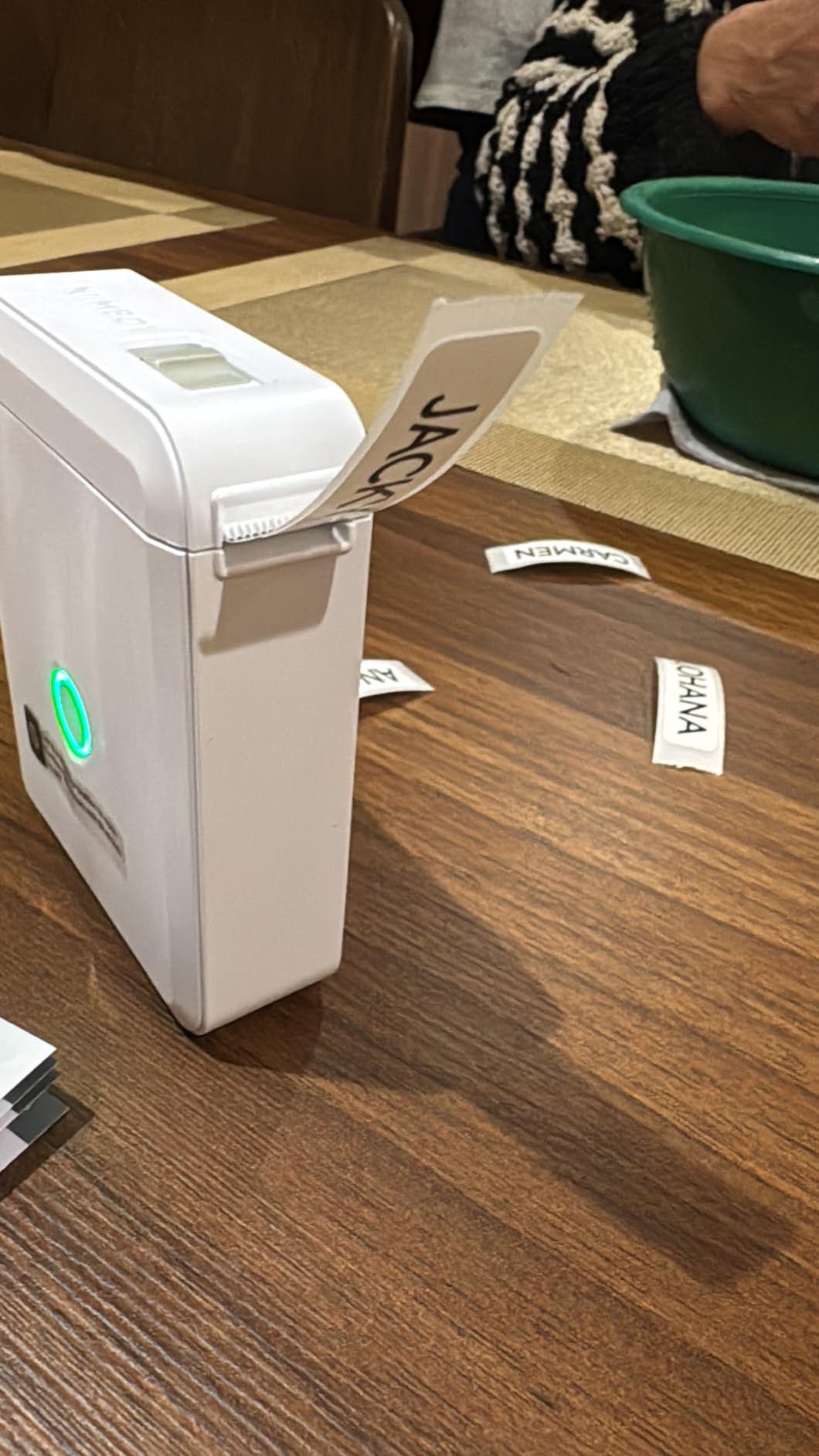 NIIMBOT D110 Upgrade Mini Label Maker, Bluetooth Thermal Printer for Daily customer photo 2