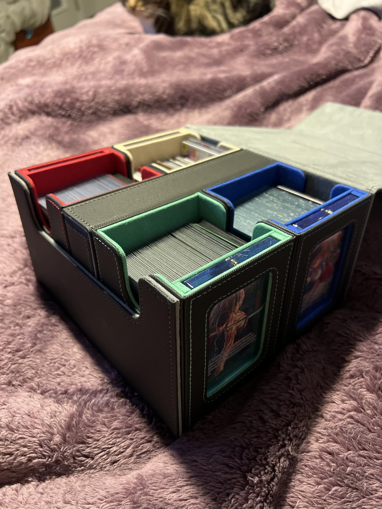 Kabinka 5-in-1 MTG Commander Deck Box, Holds 400+ Double-Sleeved Cards customer photo 1