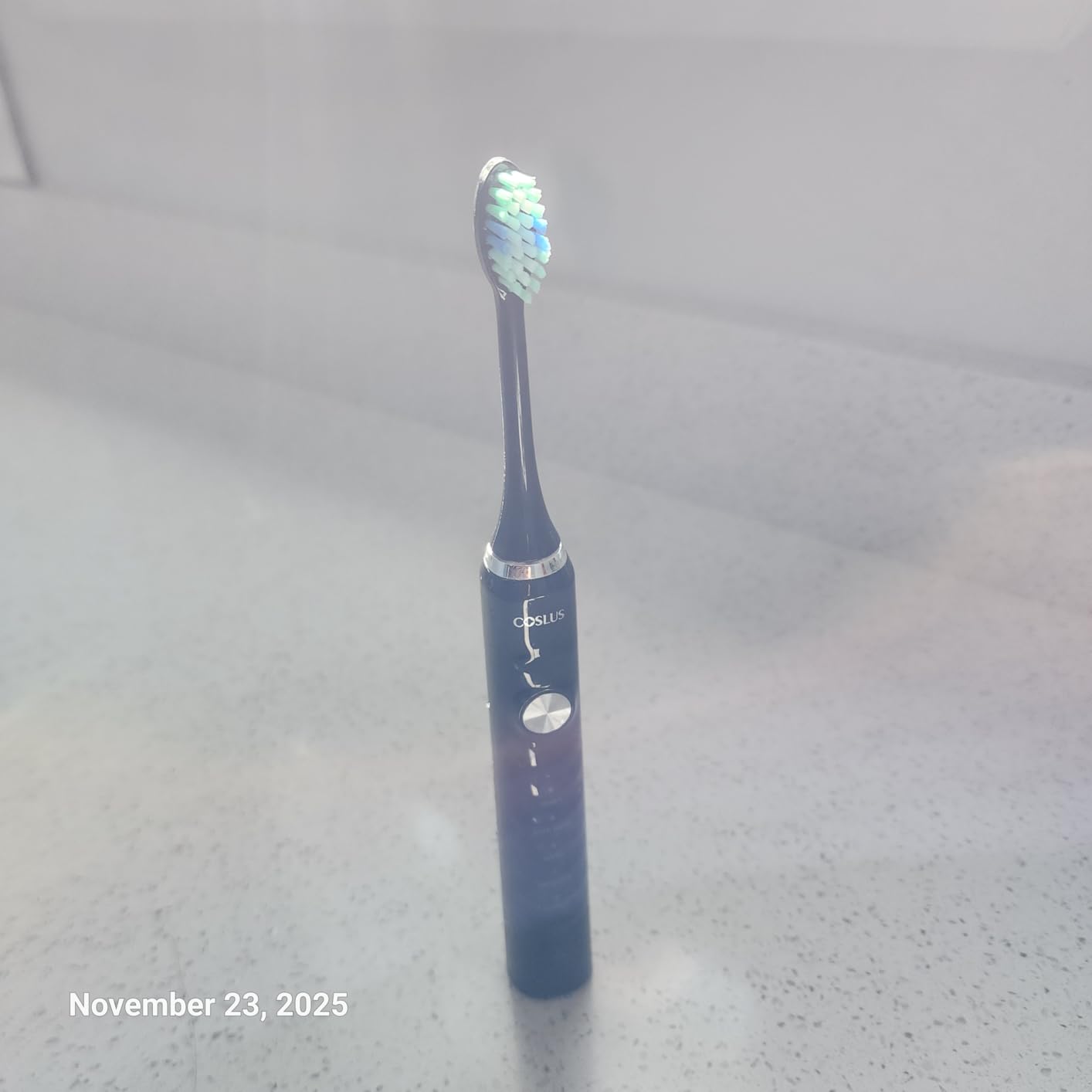 COSLUS C40 Sonic Electric Toothbrush for Adults & Family, Black, 1PC customer photo 1