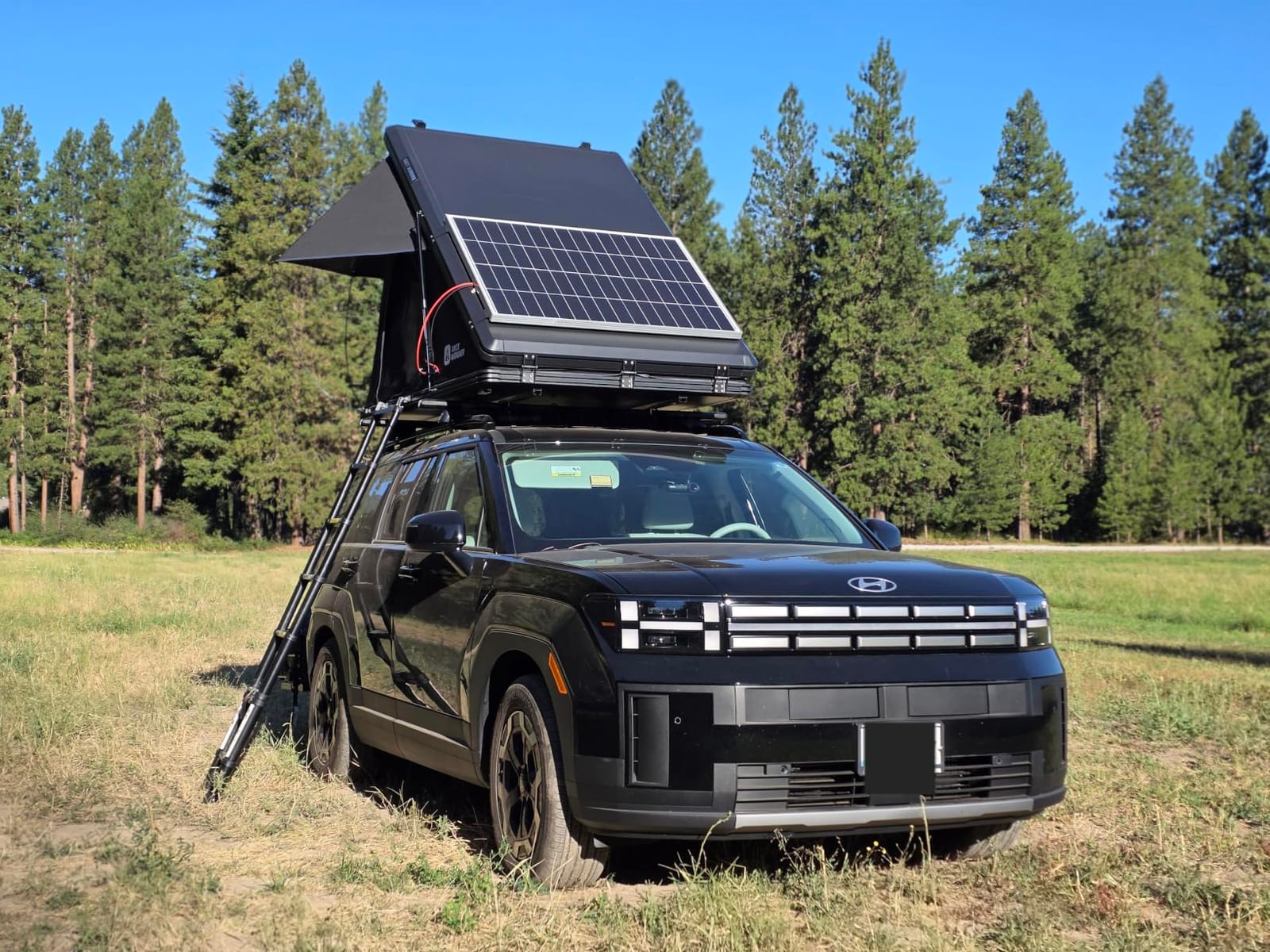 Solar Panel Rooftop Tent Hard Shell,Pop Up Car Roof Top Tent Hardshell customer photo 1