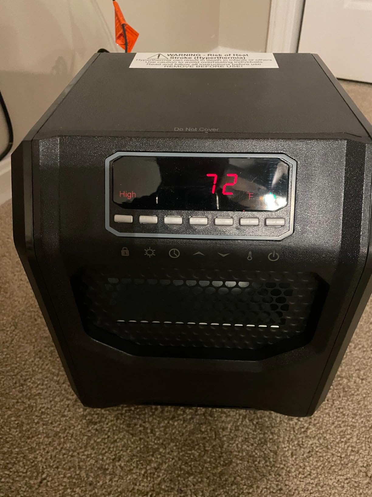 RealSmart 1500W Infrared Space Heater for Indoor Use customer photo 1