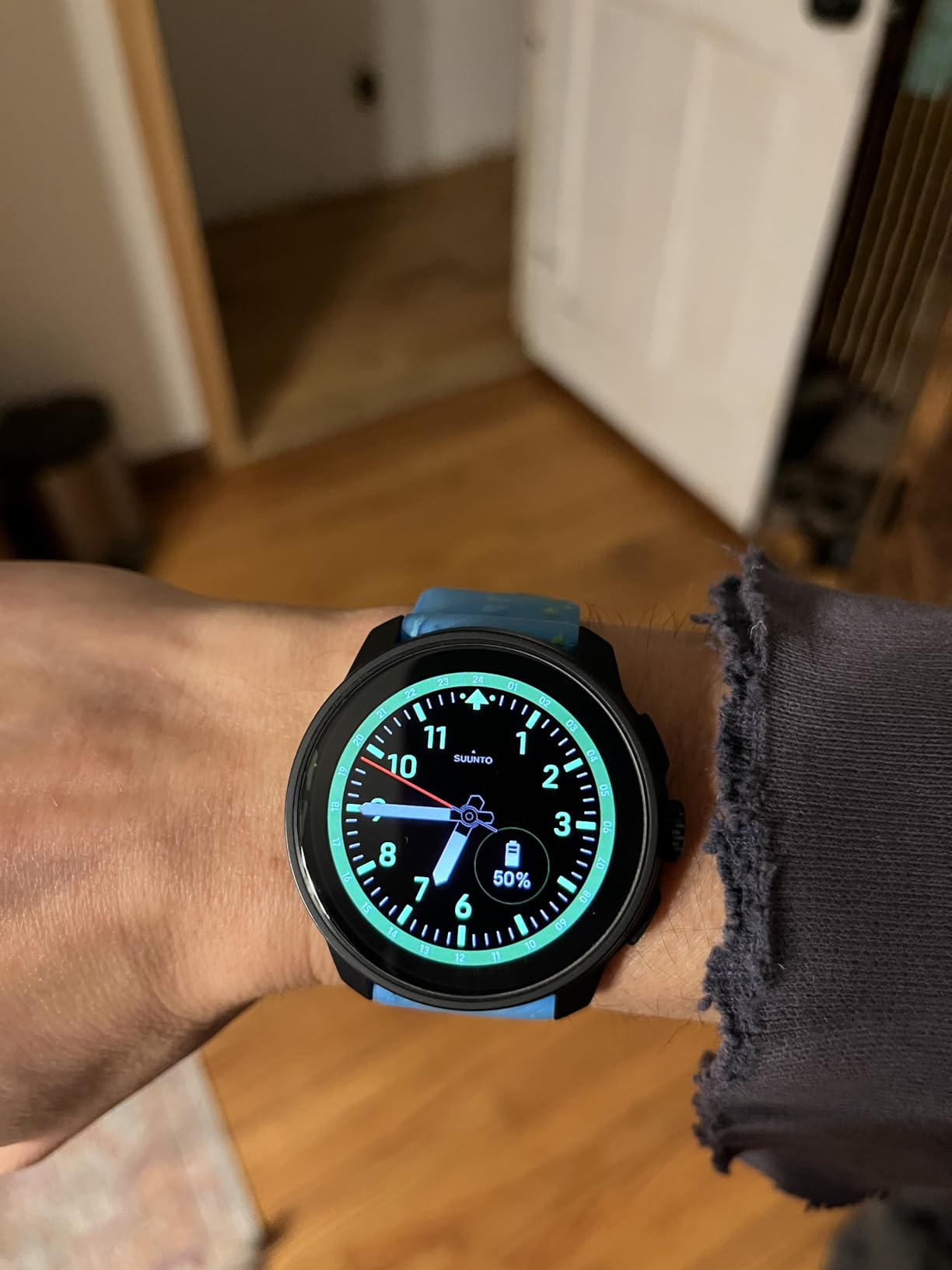SUUNTO Race S GPS Sports Watch, 1.32” AMOLED 95+ Sports Modes, All Black | 9D Battery Life, Touchscreen, Dual-GNSS, Menstrual Cycle Care, Offline Maps, Training Metrics&Recovery Insights, SUUNTO App customer photo 2
