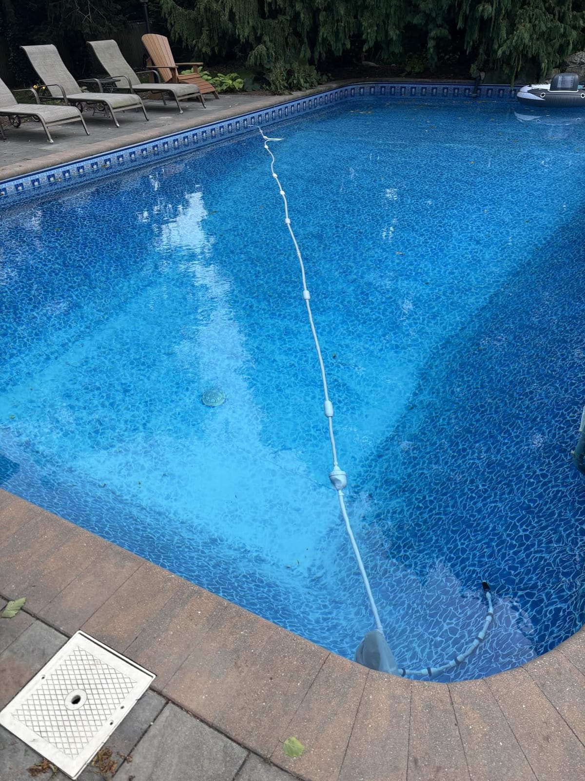 MAKHOON Upgrade Pool Pressure Side Sweeper: Professional Solution for Cleaning Your Swimming Pool (Four Wheels are Better Than Three) Need 1.5