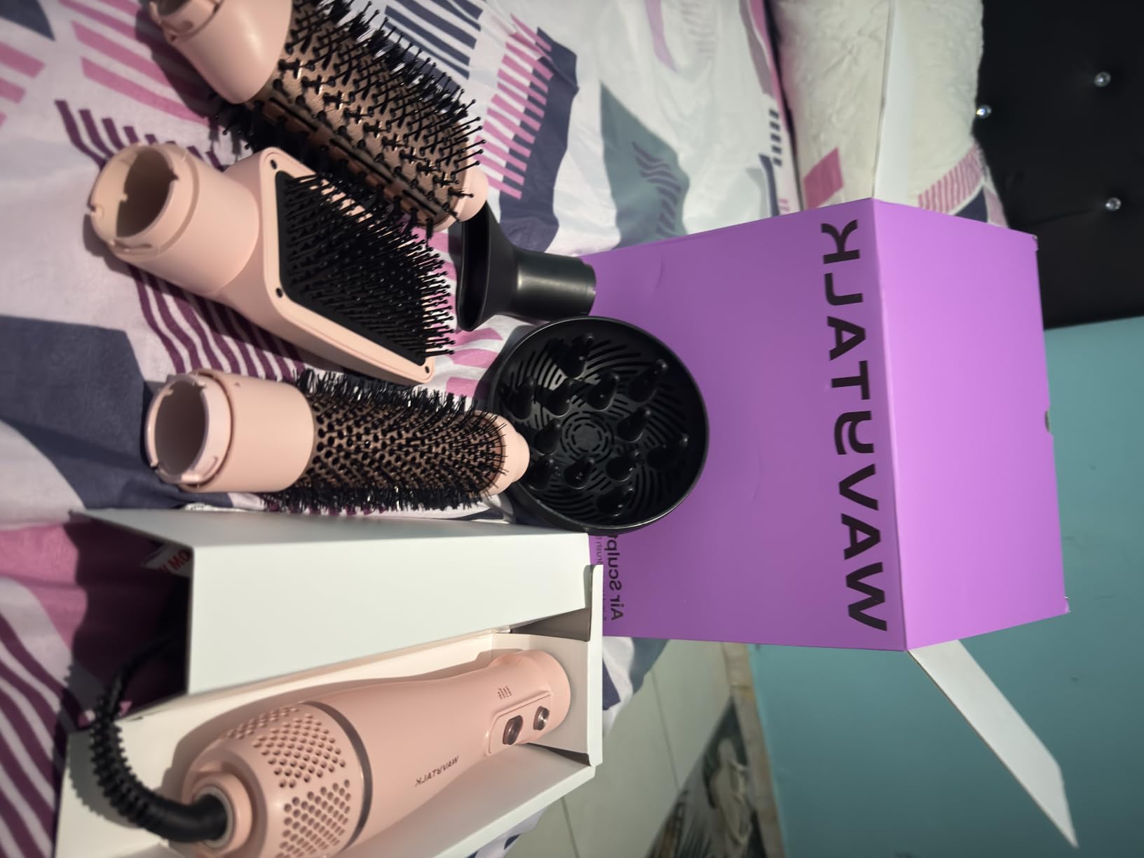 Blow Dryer Brush Set, Wavytalk Air Sculpt 5-in-1 Hot Air Brush Set customer photo 1