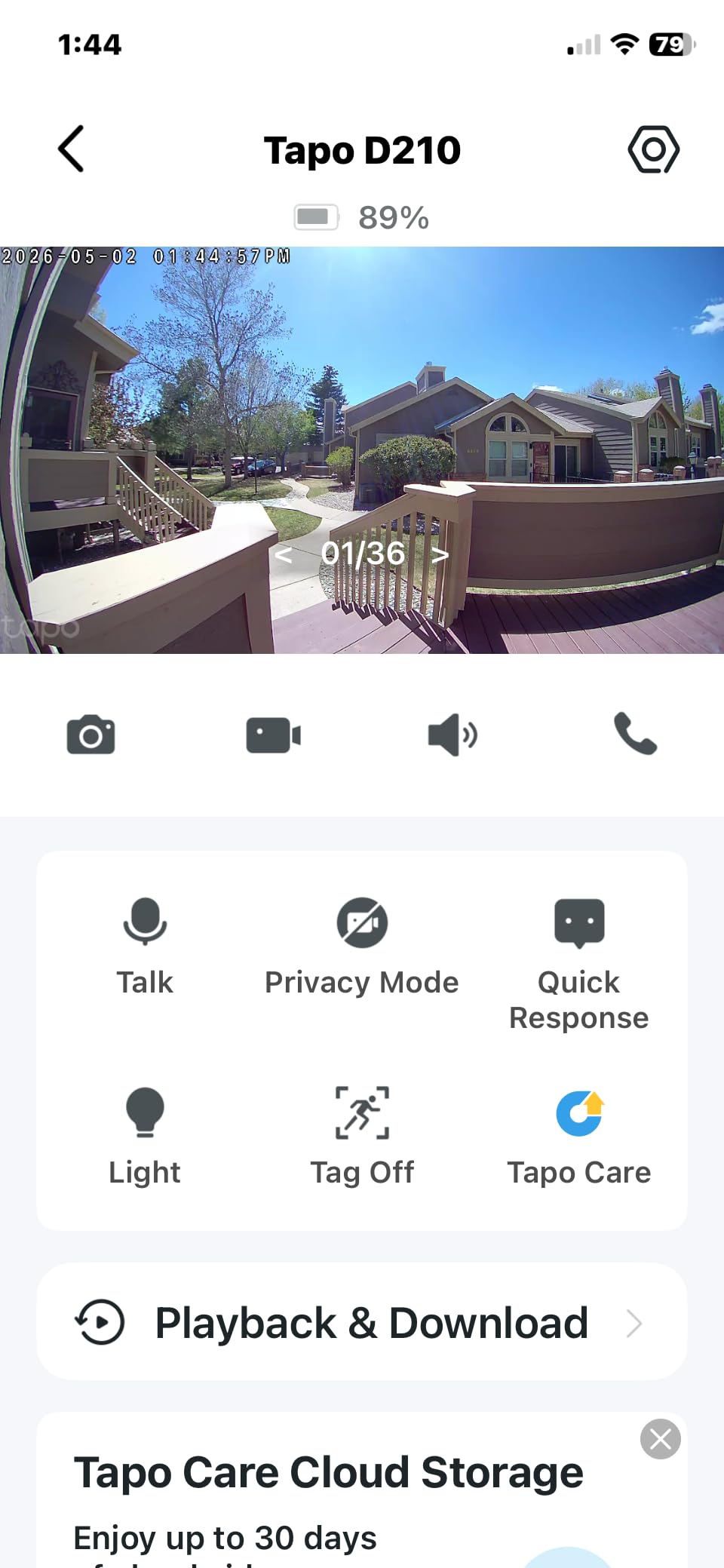 Tapo 2K Wireless Smart Video Doorbell w/Chime, 160° Ultra-Wide View, D210 customer photo 1