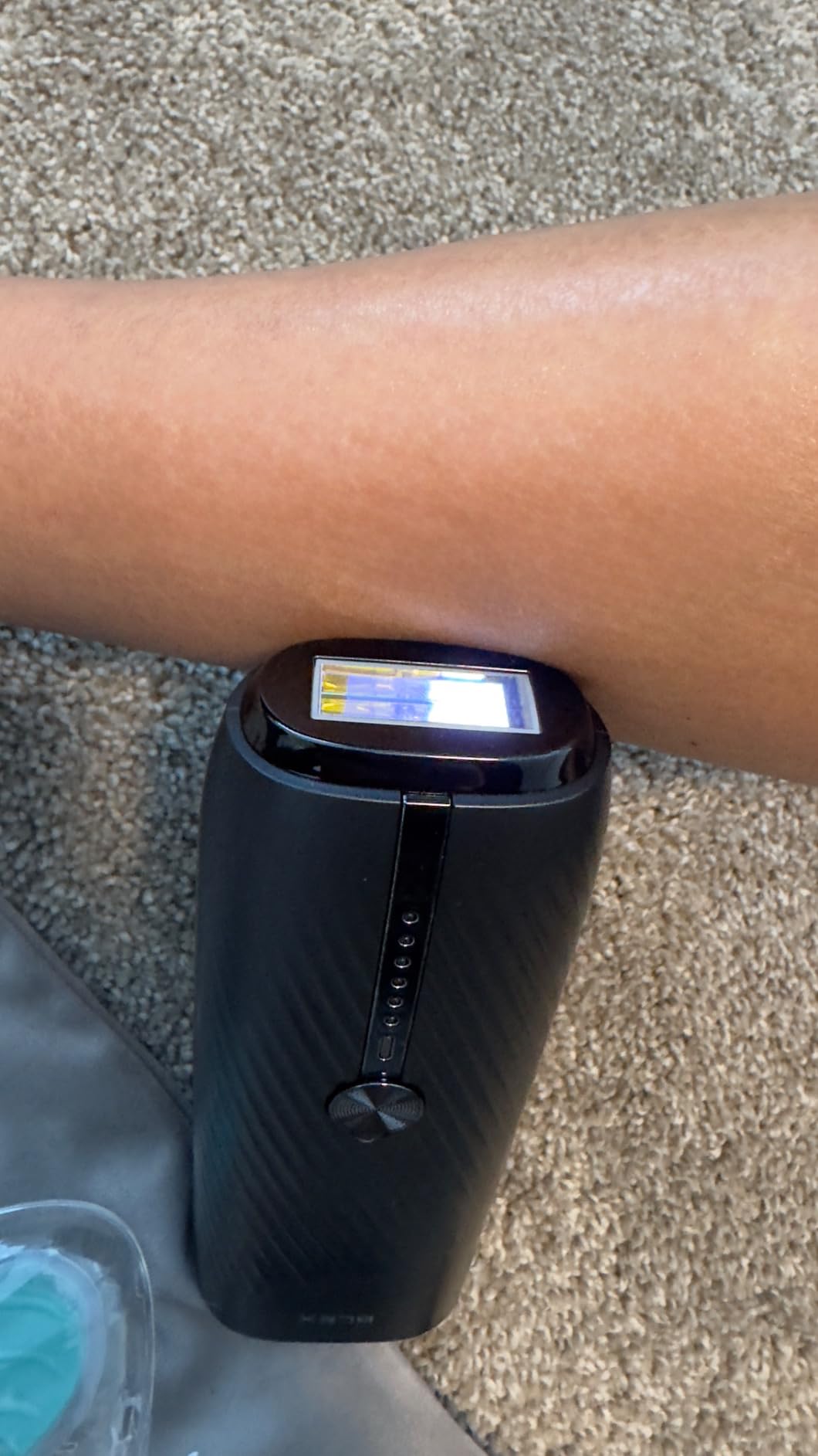 Blex Laser Hair Removal for Women and Men, IPL Hair Removal Device Effective in 2 Weeks, with Ultra-Fast 0.2s Light Emission, Comfortable and Painless, Black customer photo 2