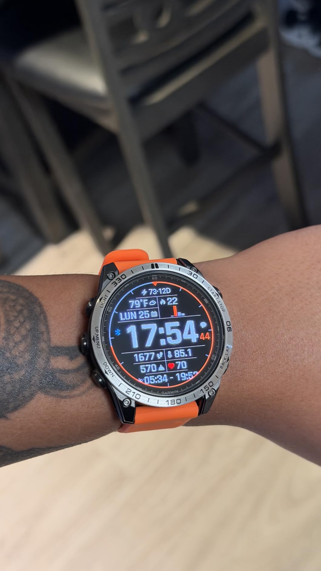 Garmin fēnix® 8, 47mm, Black | Premium Multisport Smartwatch, AMOLED Display, GPS, Built-In Flashlight, Dive-Rated, Built-In Speakers & Mic customer photo 2
