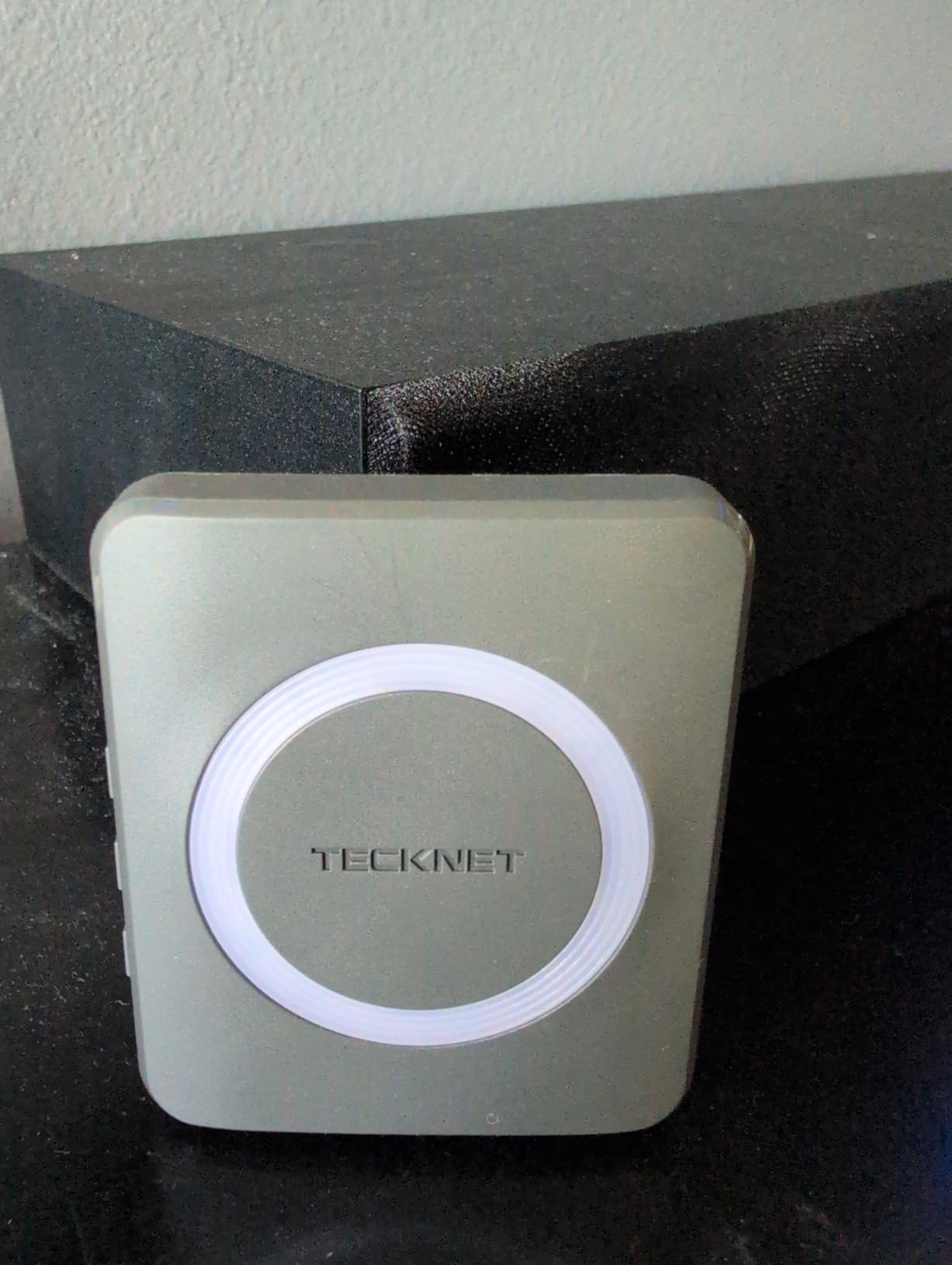 TECKNET Wireless Doorbells for Home, IP65 Waterproof 1,970Ft 120dB Door Bell Ringer Wireless for Classroom with 60 Chimes & 5 Volume Levels, RGB Flash, Tarnish customer photo 2