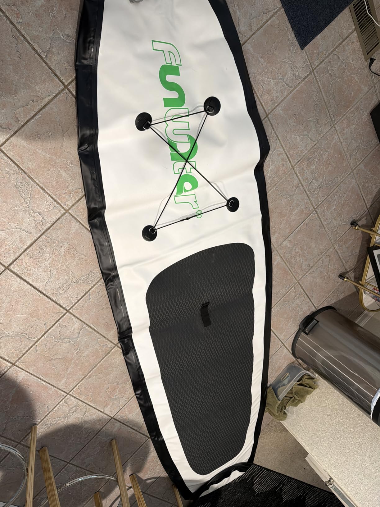 FunWater Inflatable Stand Up Paddle Board with Beginners SUP Accessories customer photo 2