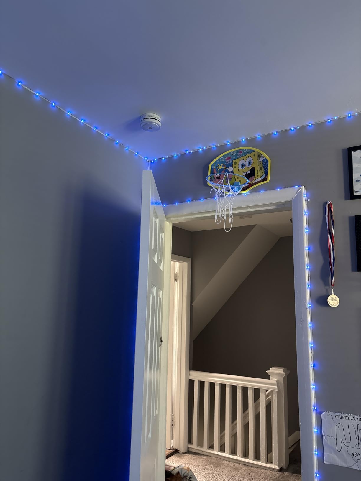 HBOWMDJIA Led Lights for Bedroom 200 FT (2 Rolls 100 FT), with Remote and Application Control RGB Color Changing LED Strip Lights, Music Synchronization, Used for Room, Family, Party Decoration customer photo 1