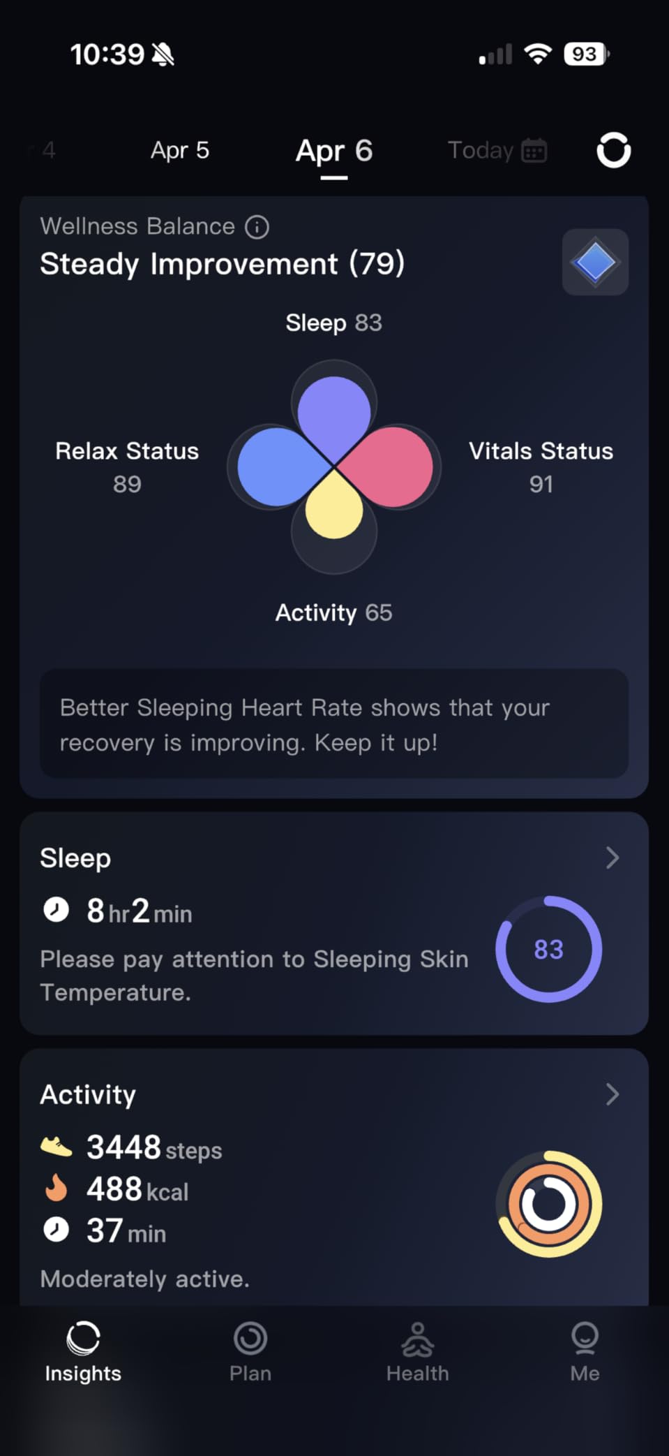 RingConn Gen 2 Smart Ring - Sleep Apnea Monitoring(Gold, Size 8) customer photo 1