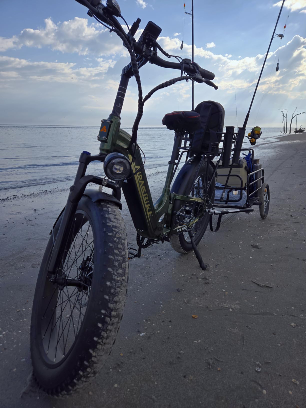 Aipas M1 Pro Electric Bike for Adults, 26 x 4 Fat Tires, 48V 17.5Ah Battery customer photo 1