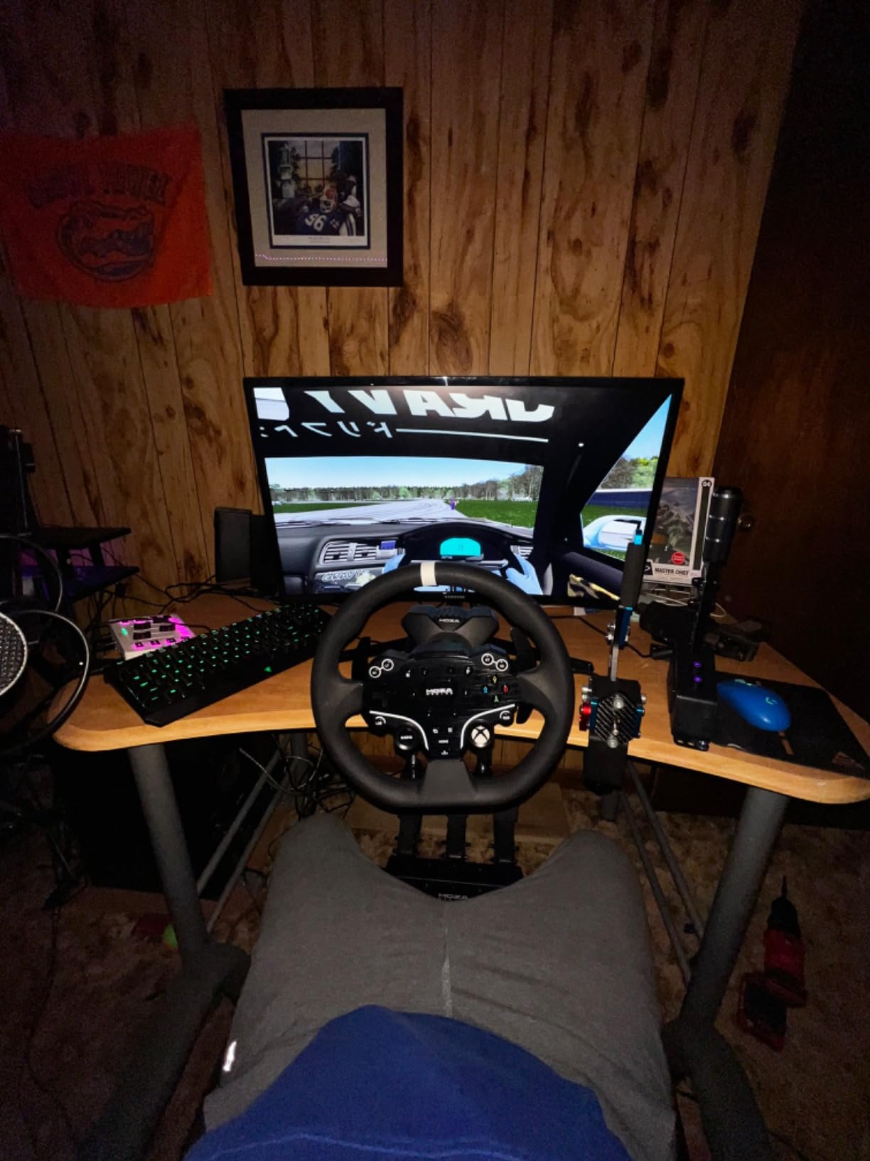 MOZA SGP Sequential Shifter Sim Racing Joystick, Black customer photo 2