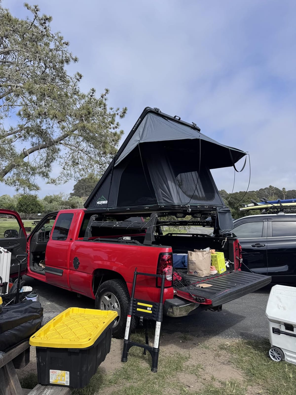 WildFinder Rooftop Tent, Hard Shell Roof Top Tent for Jeep SUV Truck Van customer photo 1