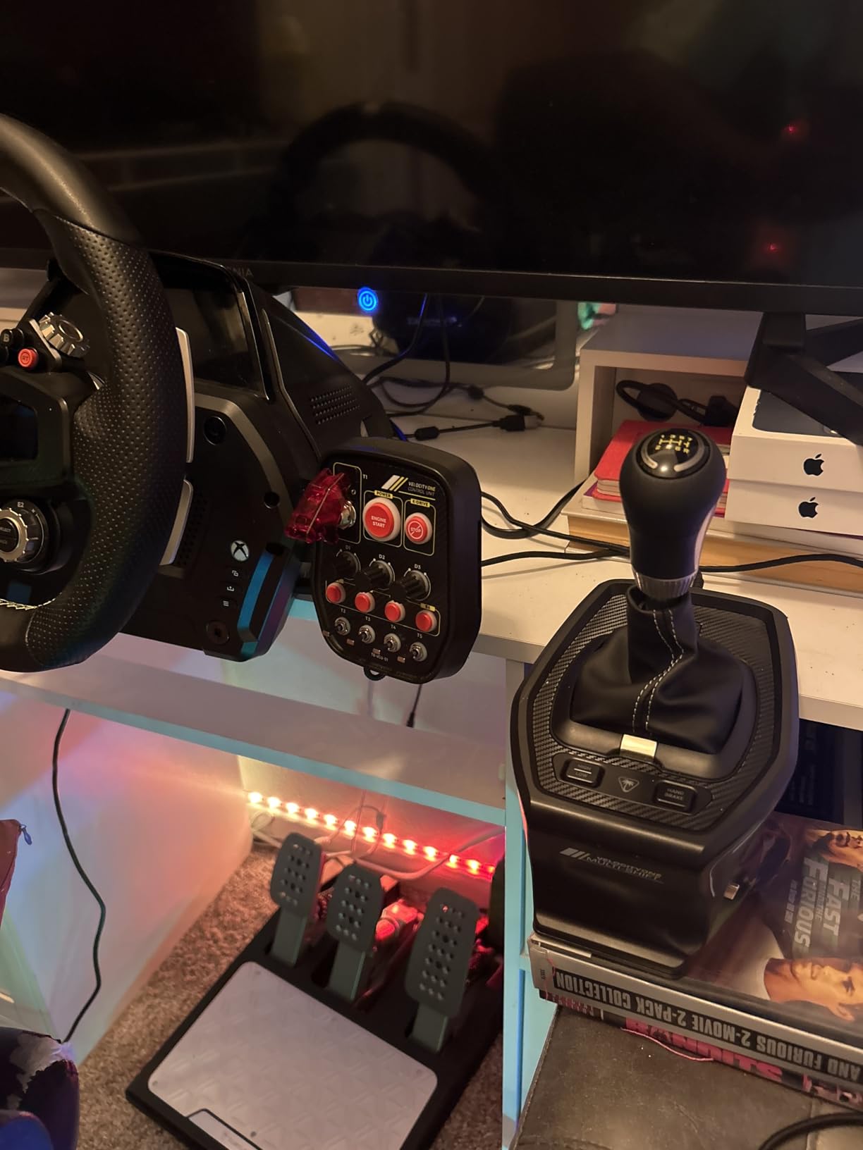 Turtle Beach VelocityOne Multi-Shift Sim Racing Shifter, Handbrake Xbox, PC customer photo 1