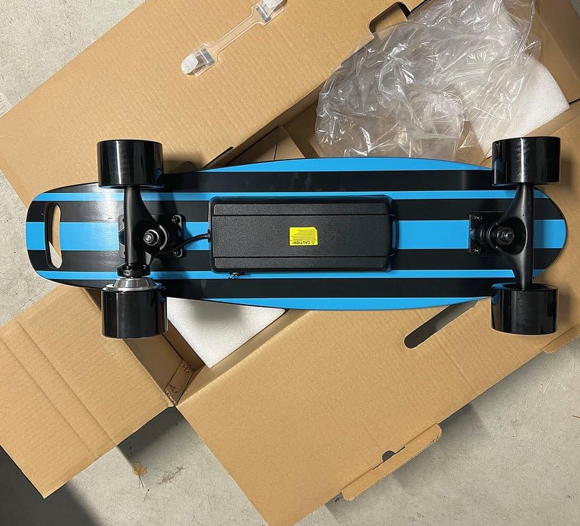 EBOSSOM Electric Skateboard with 350W Motor, 27