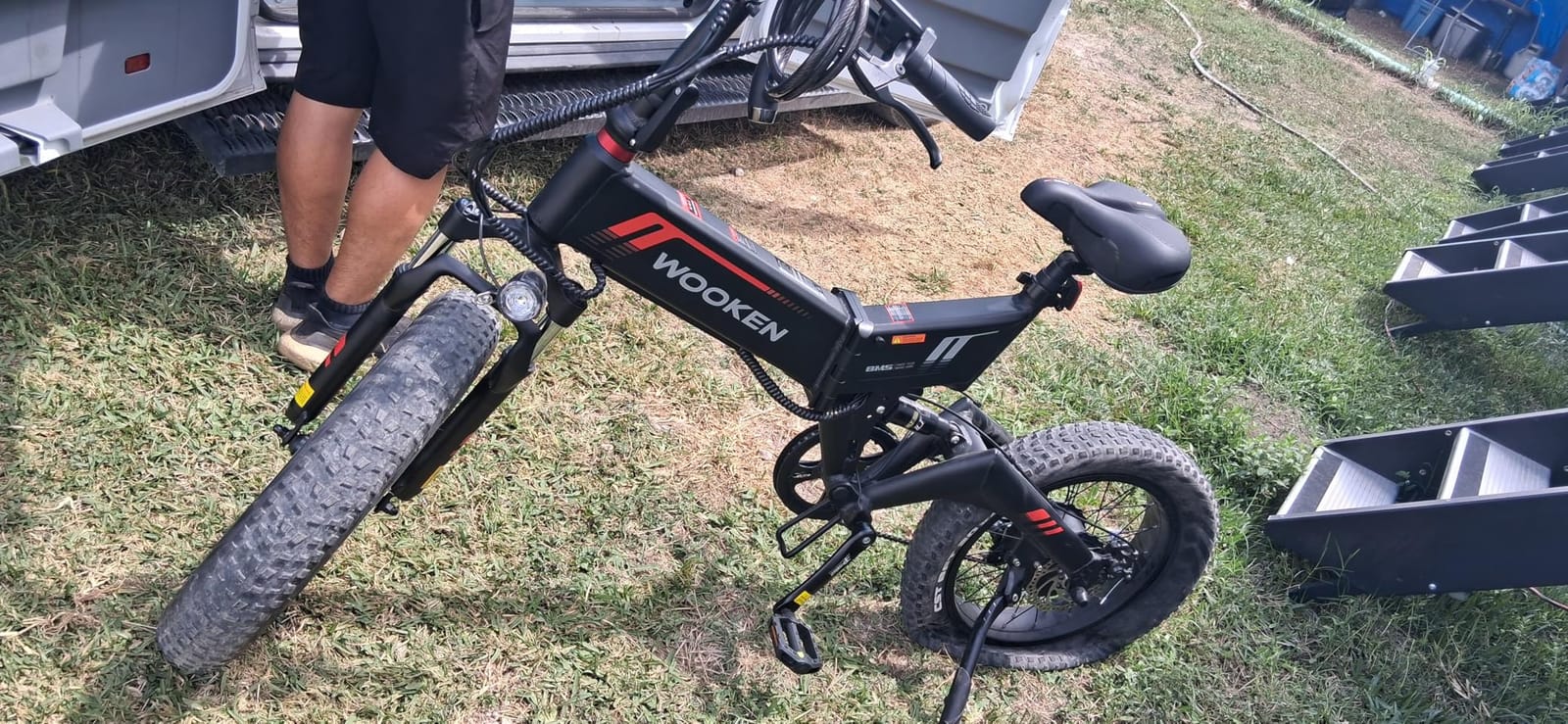 Wooken Electric Bike, 20''X4.0 Fat Tire Electric Bike for Adults customer photo 2