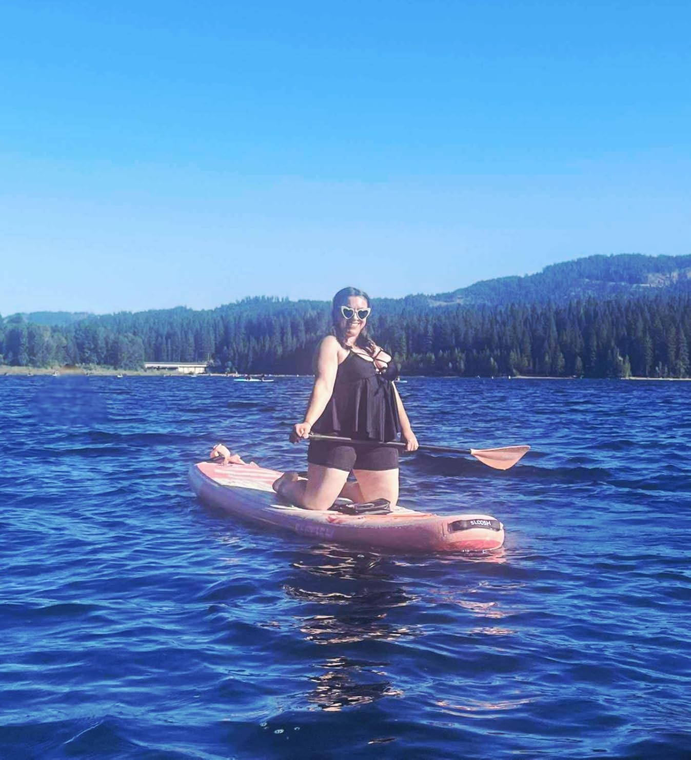 SLOOSH Inflatable Stand Up Paddle Board for Adult, Inflatable Paddle Boards with Premium Accessories, Non-Slip EVA Deck, Ultra-Light Carry Bag Pump, Blow Up SUP for All Skill Levels customer photo 2