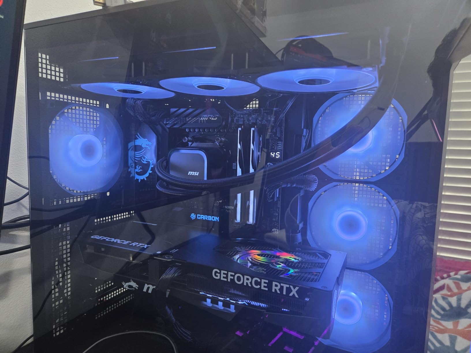 MSI MAG Coreliquid A13 360 - AIO ARGB CPU Liquid Cooler - 360mm Radiator - LGA 1700/1851 / AM5/AM4 Compatible - Triple 120mm ARGB PWM Fans, Black customer photo 1