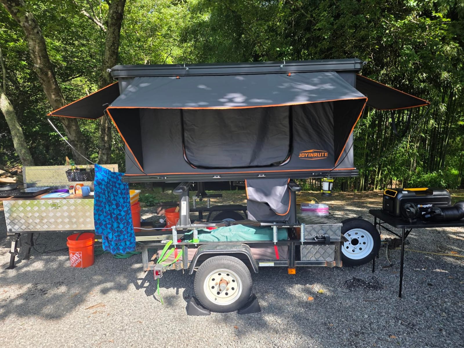 Rooftop Tent Hard Shell with Winter Insulation for 4-Season Camping customer photo 1