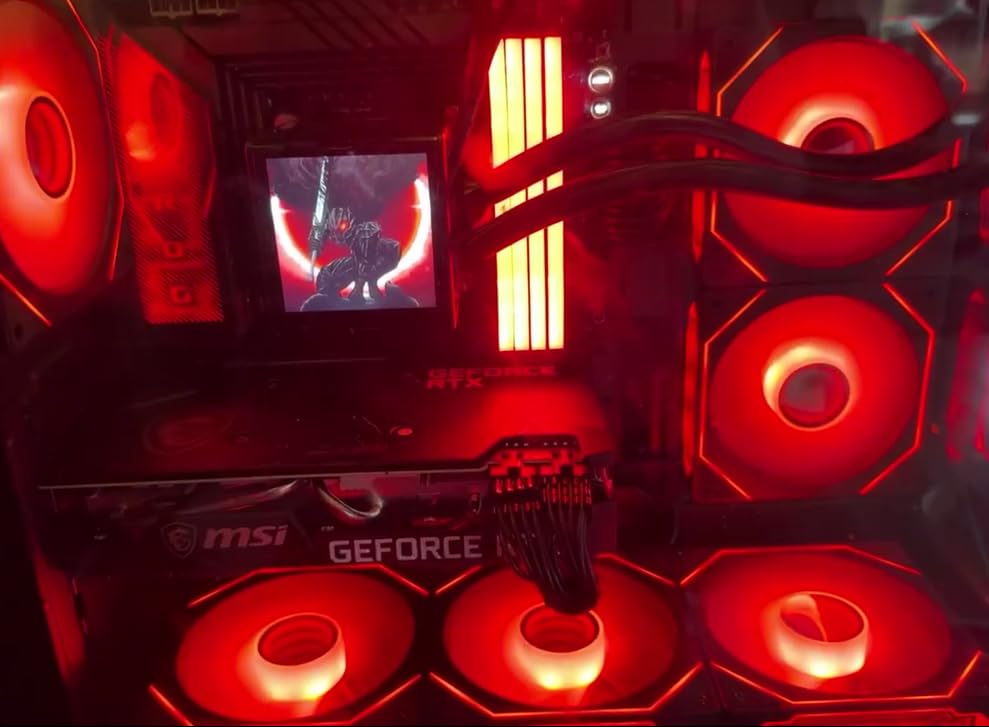 ASUS TUF Gaming ARGB PWM Fan Hub (Connects six case Fans, PWM Fan and RGB Connector, Clear Power and Operation Indicators, Stable Dual SATA Power Support), 2 Year Warranty customer photo 1