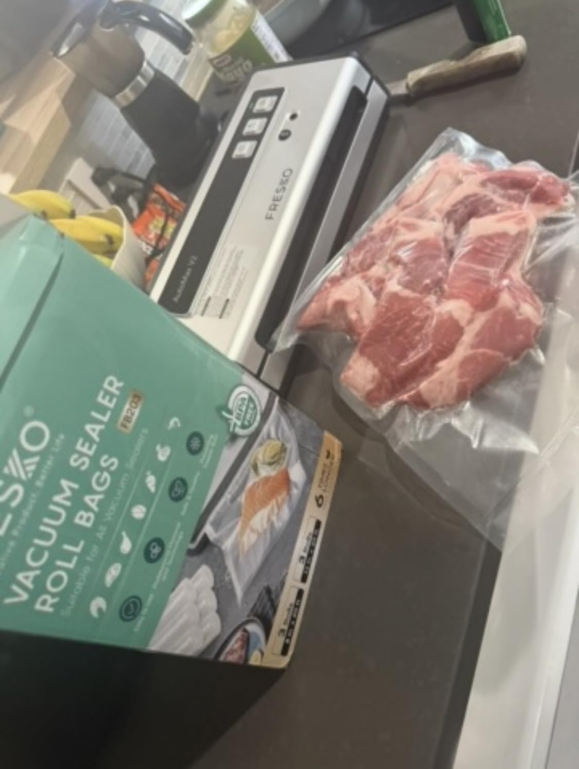 FRESKO Vacuum Sealer Machine with Automatic Bag Detection, Compact Design customer photo 2