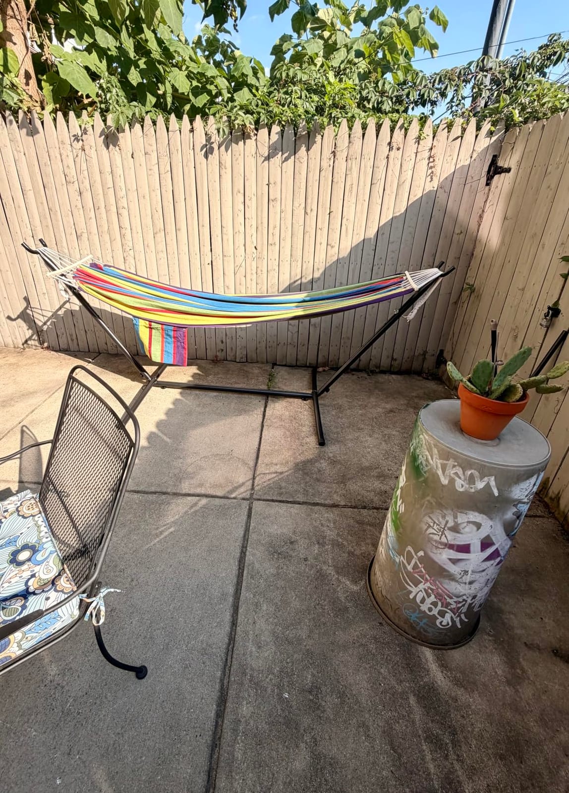 GAFETE Double Hammocks with Stand for Outside, Max 600lbs, (Coffee) customer photo 2