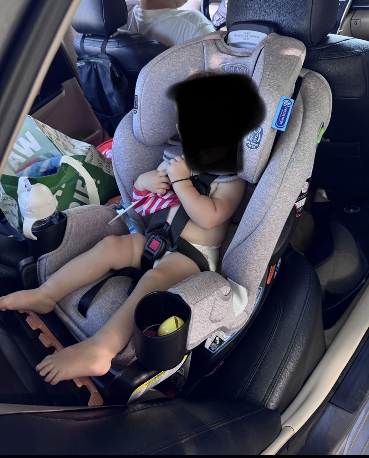 Graco Extend2Fit 3-in-1 Convertible Car Seat, Ashten customer photo 1