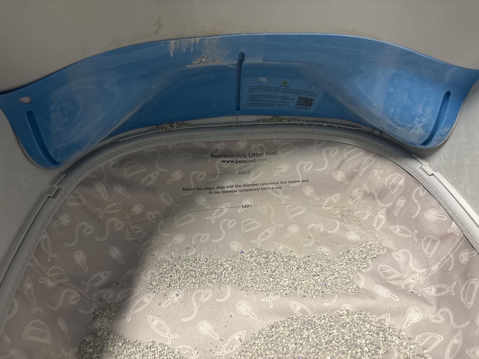 Self Cleaning Cat Litter Box, Automatic Litter Box for Multiple Cats, Integrated Safety Protection with Open-Top Design customer photo 2