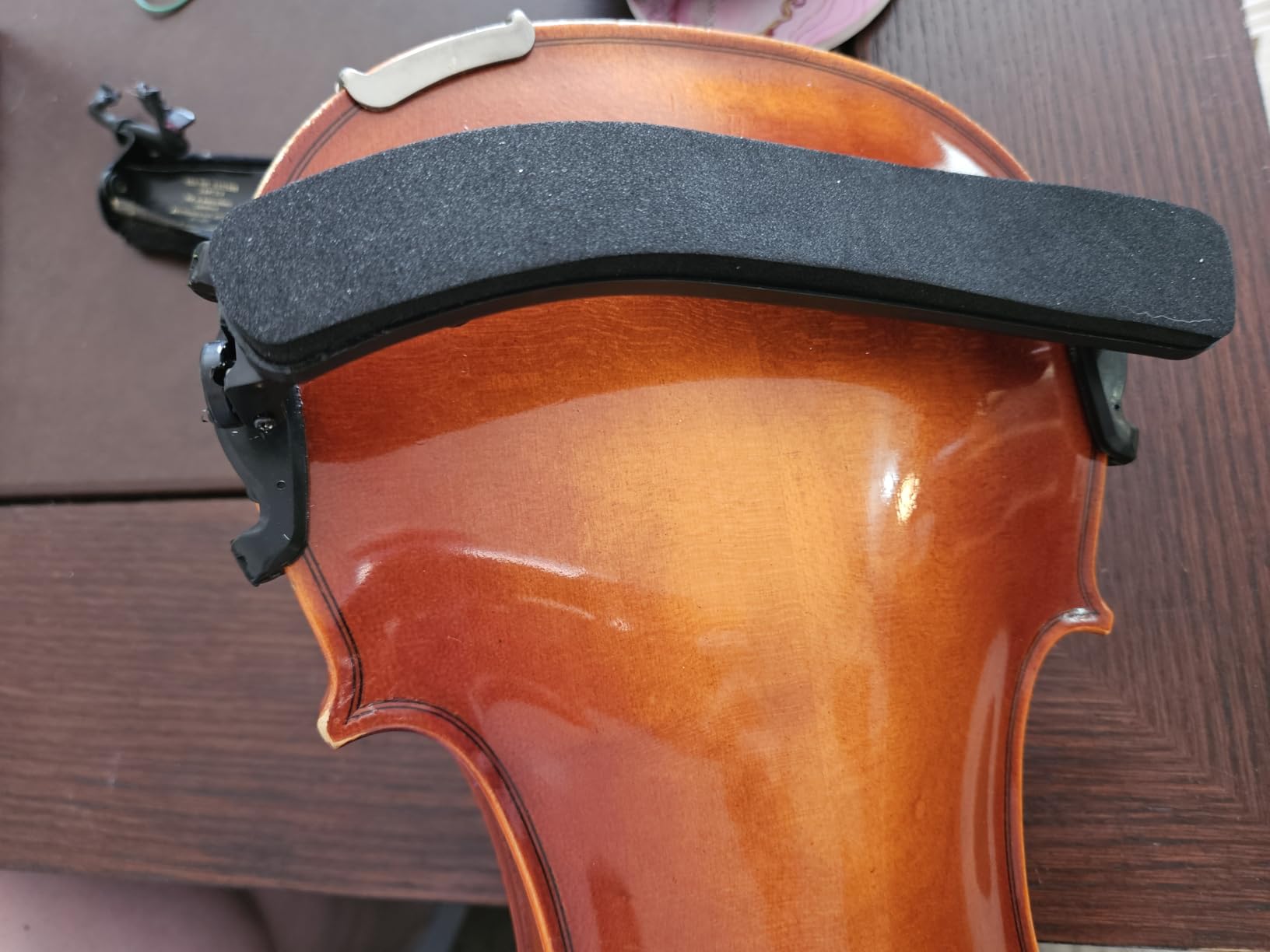 Violin Shoulder Rest for 4/4 3/4 Violins, Adjustable Height Rest customer photo 2