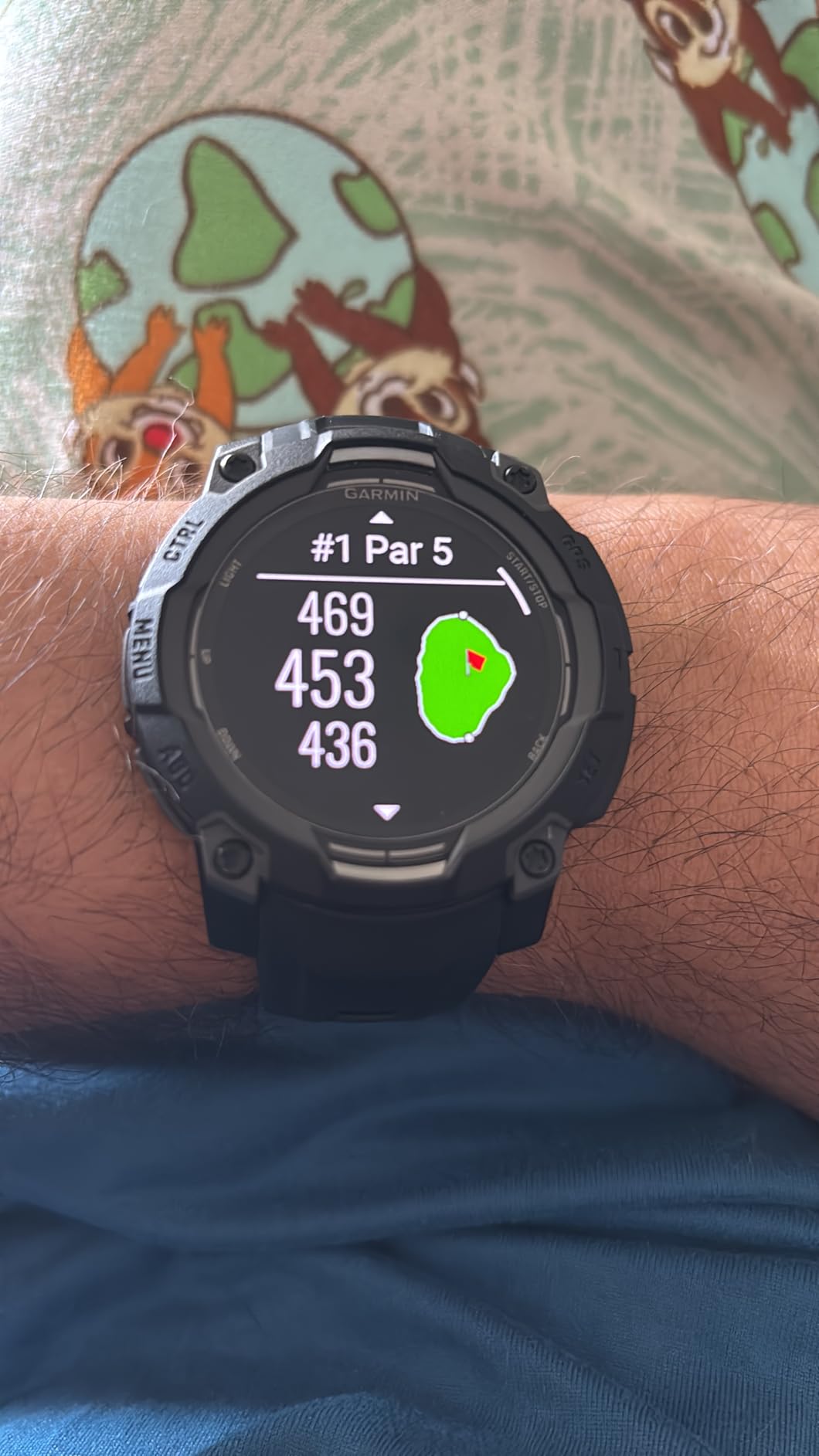 Garmin Instinct® 3 AMOLED, Rugged GPS Smartwatch, 45mm, Black | Bright AMOLED Display, Rugged Design, Metal-Reinforced Bezel, 24/7 Health Monitoring, Built-In Flashlight customer photo 2