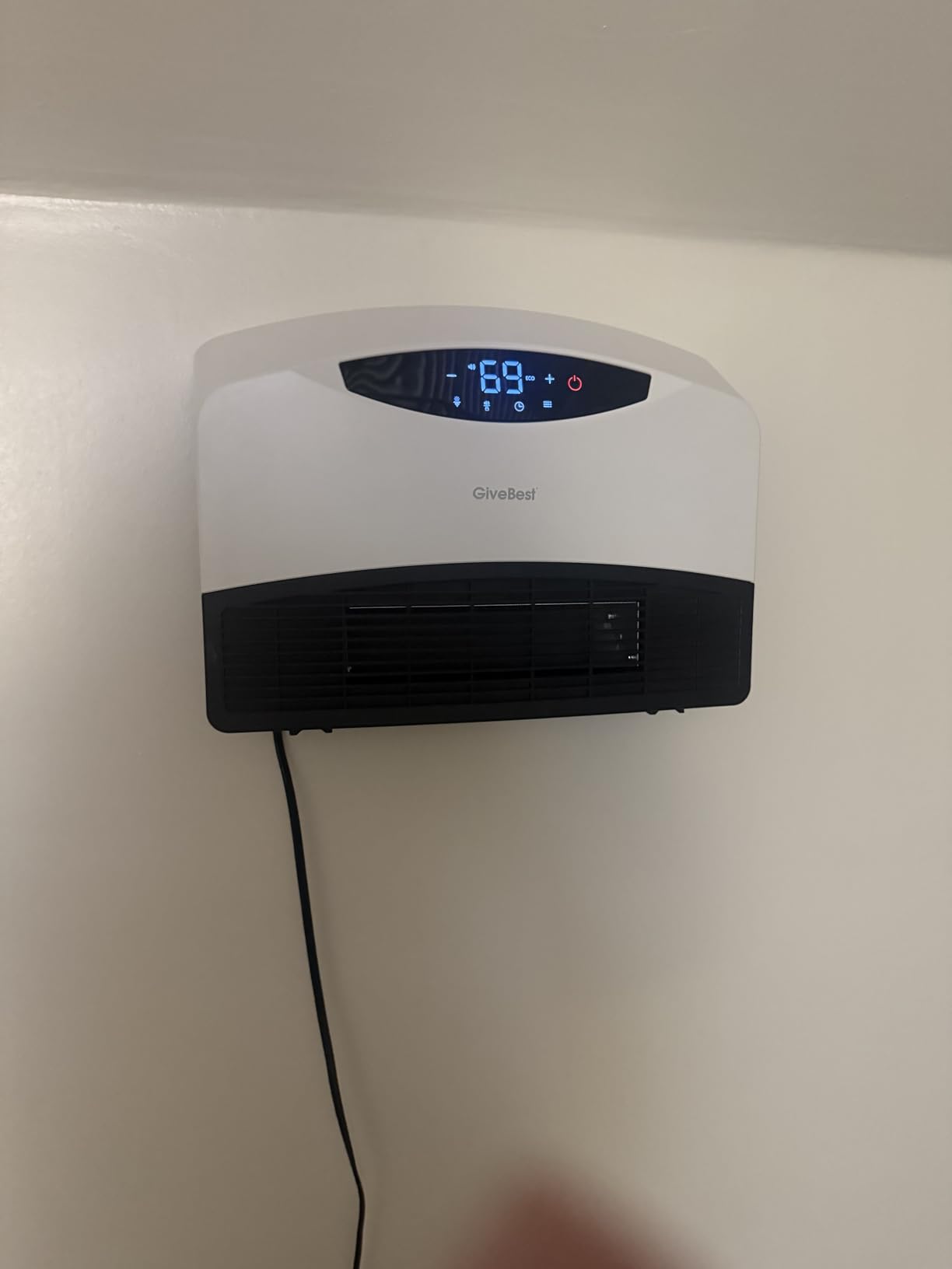 GiveBest Smart Wall Heater, 1500W Portable Heaters for Indoor Use customer photo 2