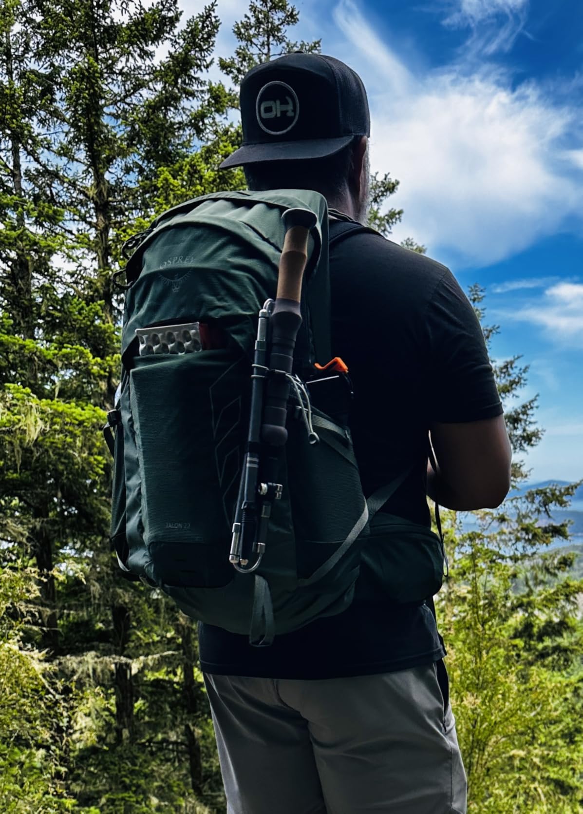 Osprey Talon 22L Men's Lightweight Hiking Backpack, Gray OS customer photo 1