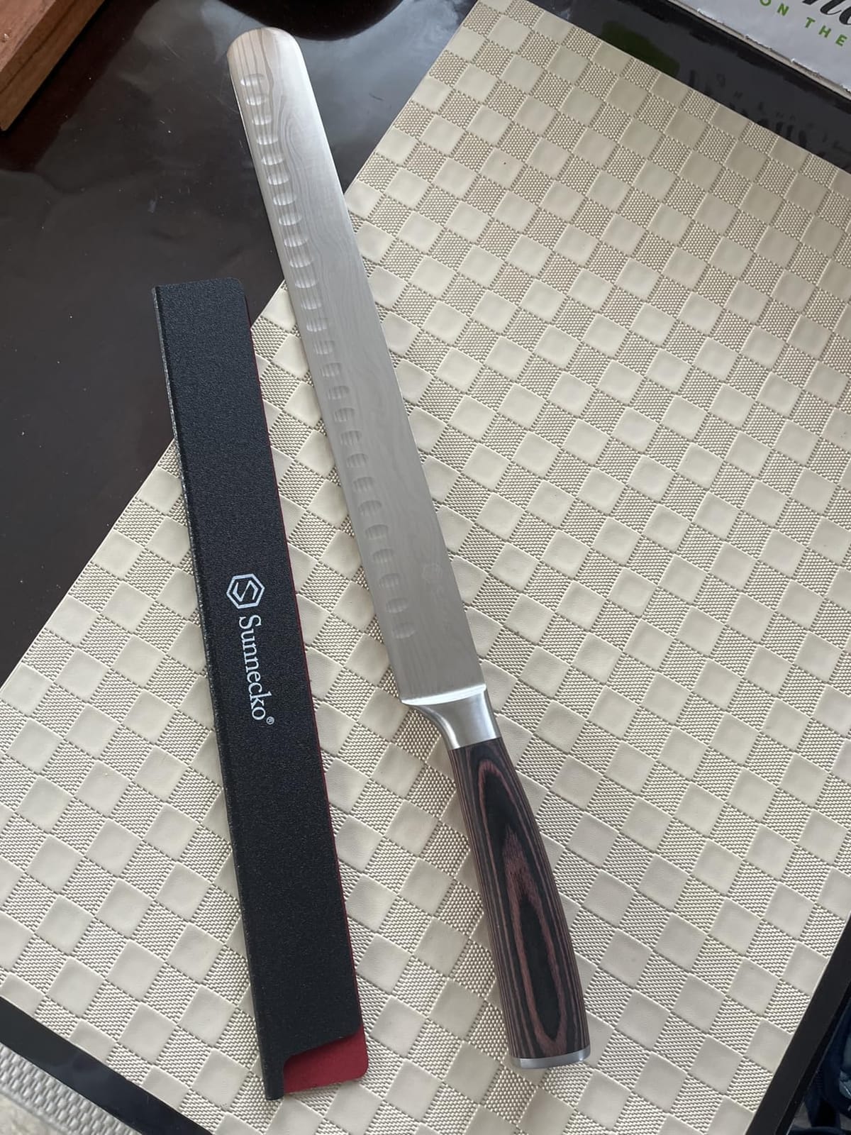 Sunnecko BBQ Carving Knife Set,Slicing and Boning Knife for Meat Cutting customer photo 2